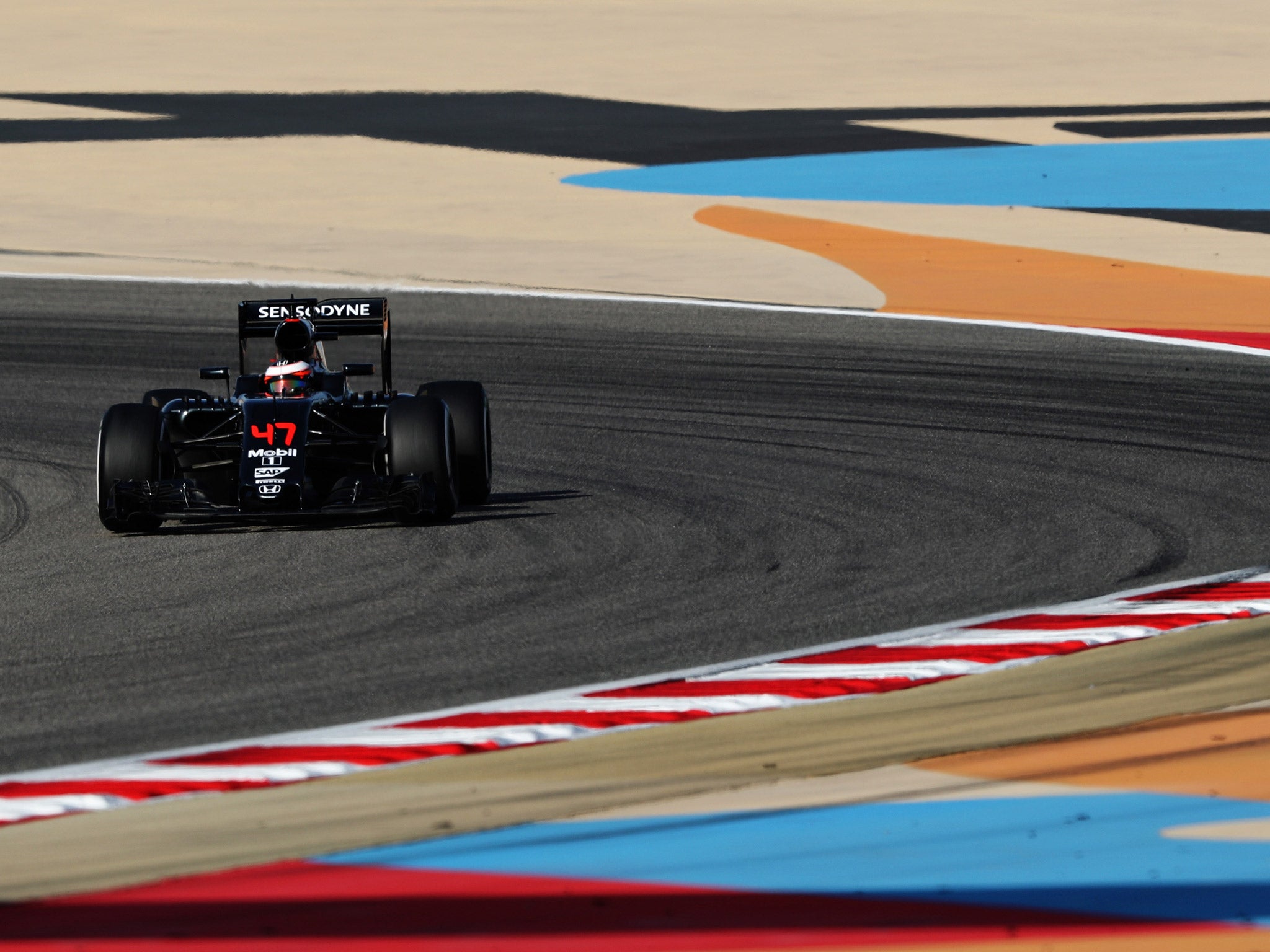 Stoffel Vandoorne out-qualified his McLaren team-mate Jenson Button on his debut