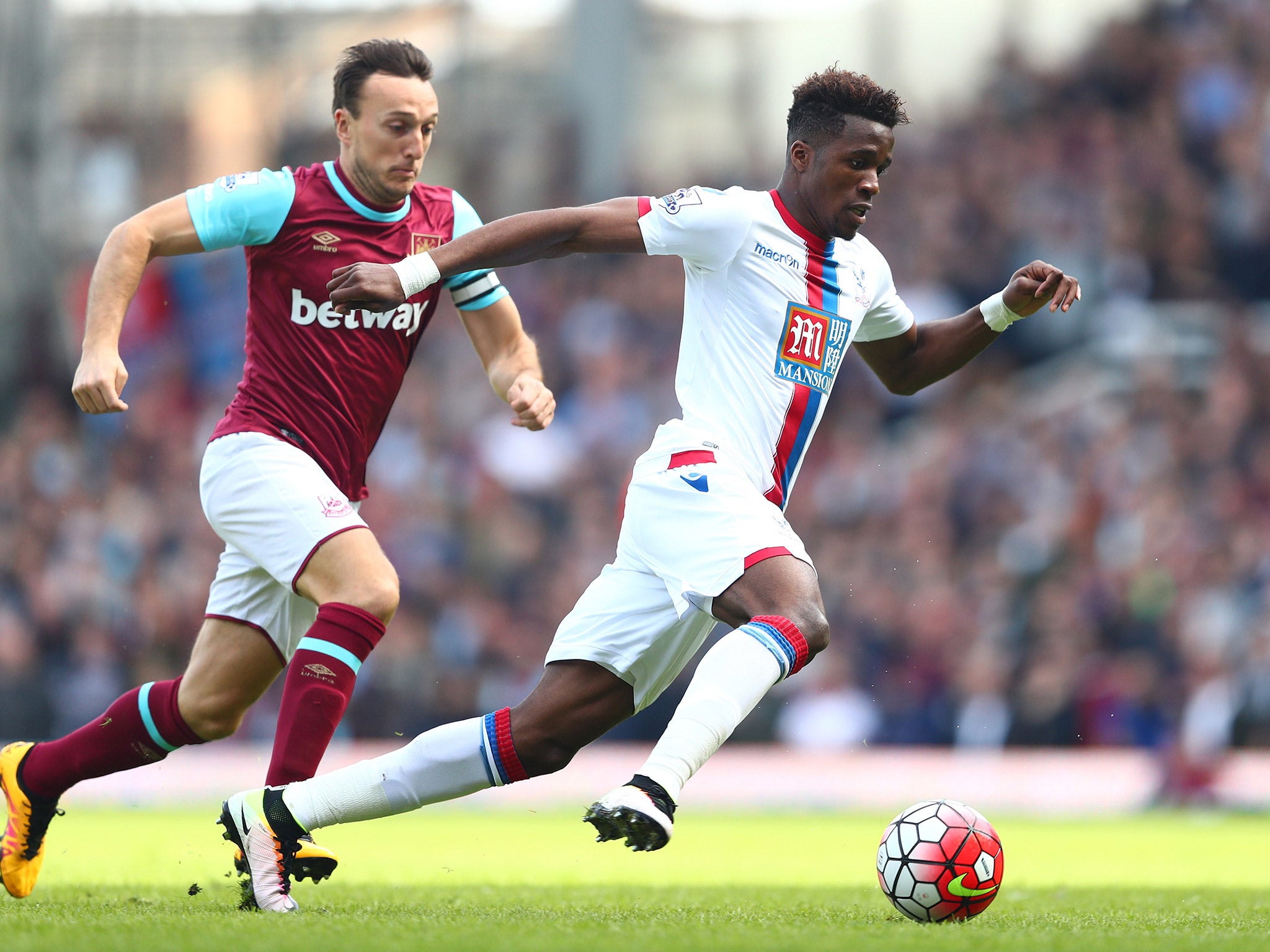 Wifried Zaha is Palace's Player of the Year