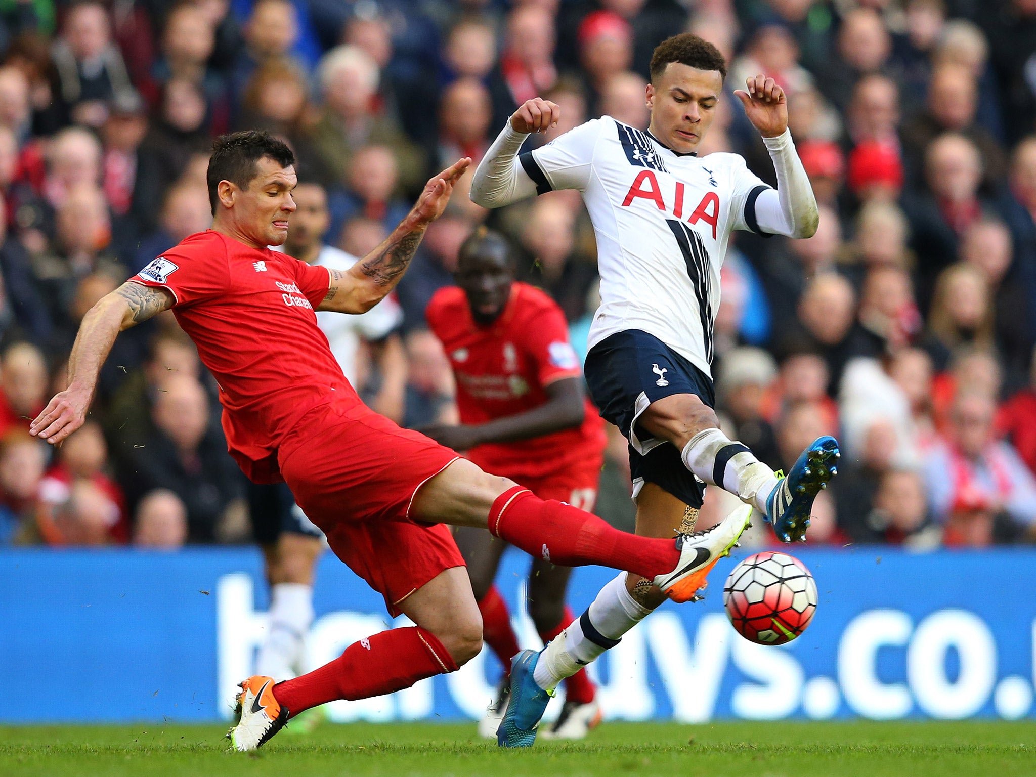 Turned for Kane’s goal and never looked totally secure at the back.