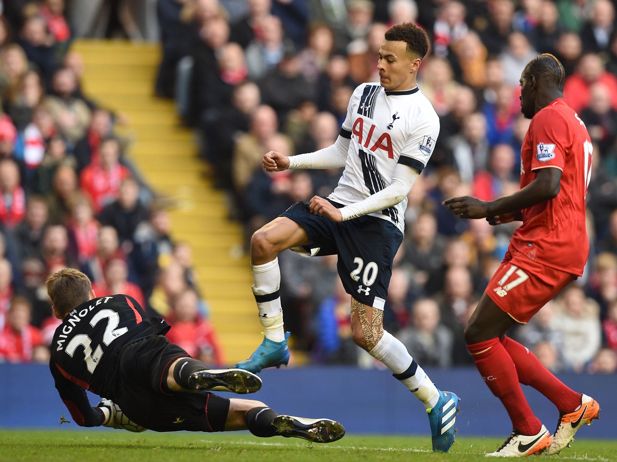The much maligned keeper had a good game, making several crucial and difficult saves to keep Liverpool in things.