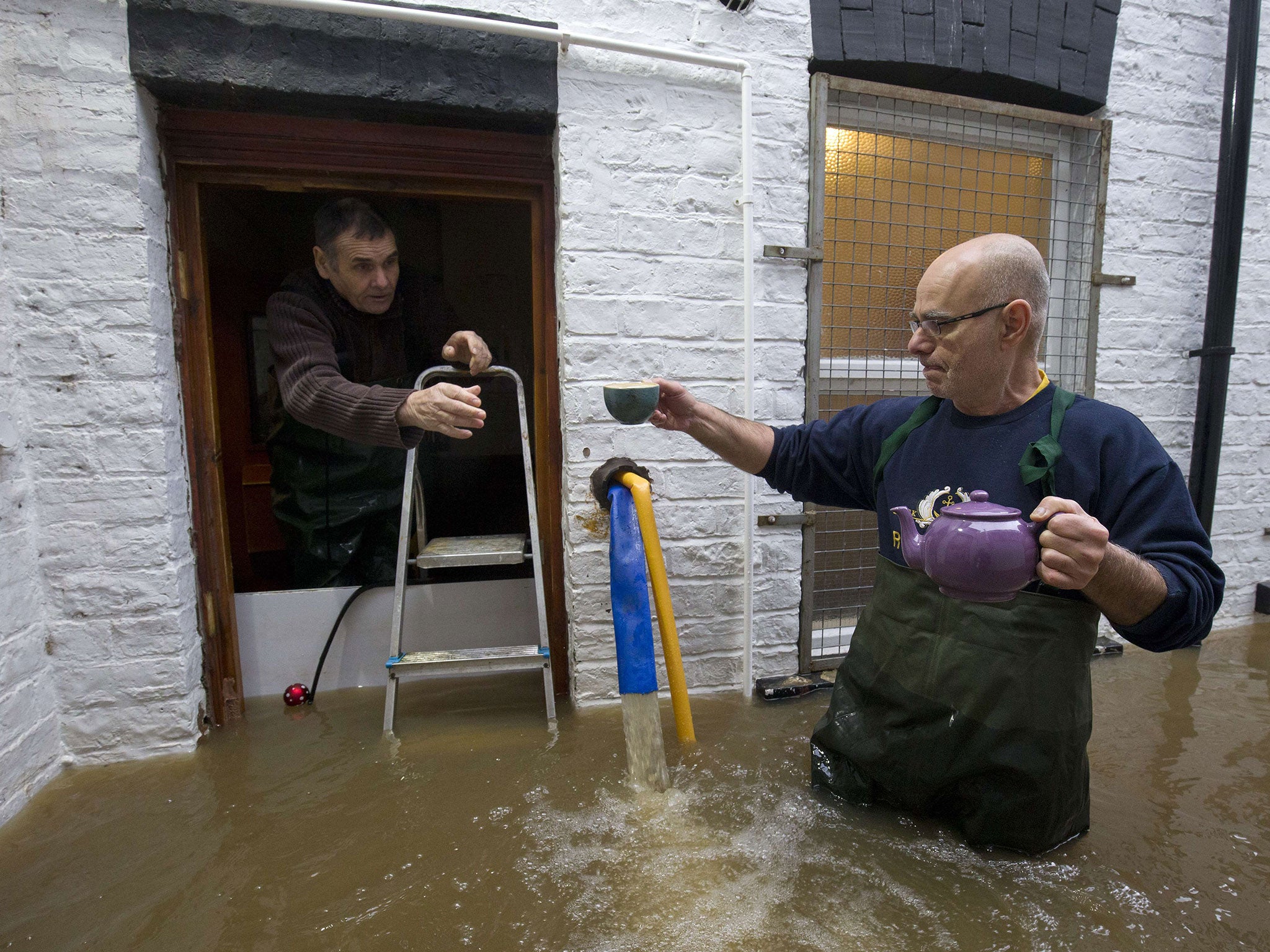 About 500 properties were flooded in York when the Foss and Ouse burst their banks in December 2015