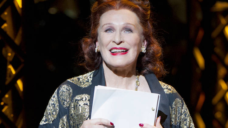 Glenn Close plays Norma Desmond in the English National Opera's production of Sunset Boulevard