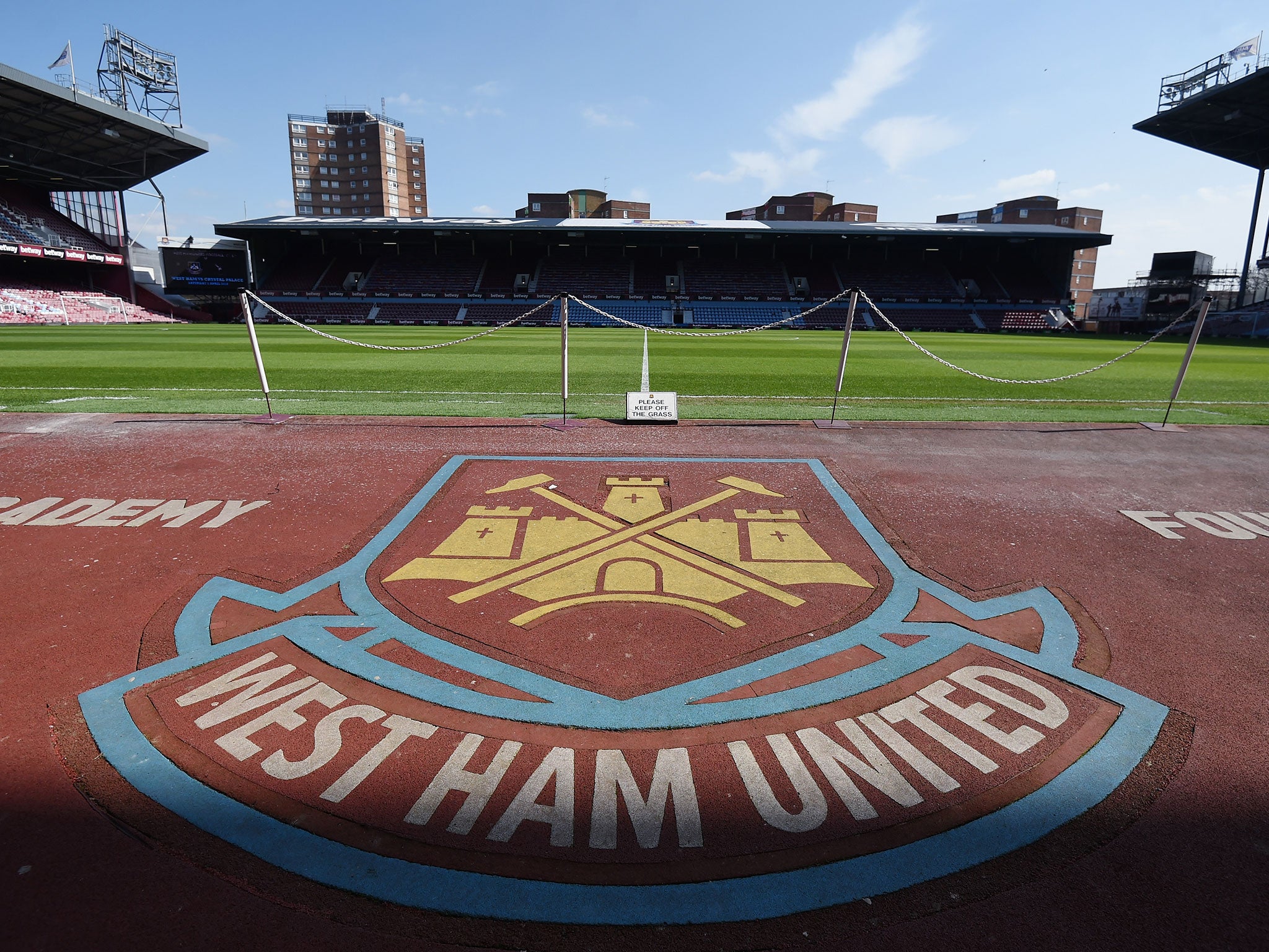 West Ham play Manchester United in their final home match