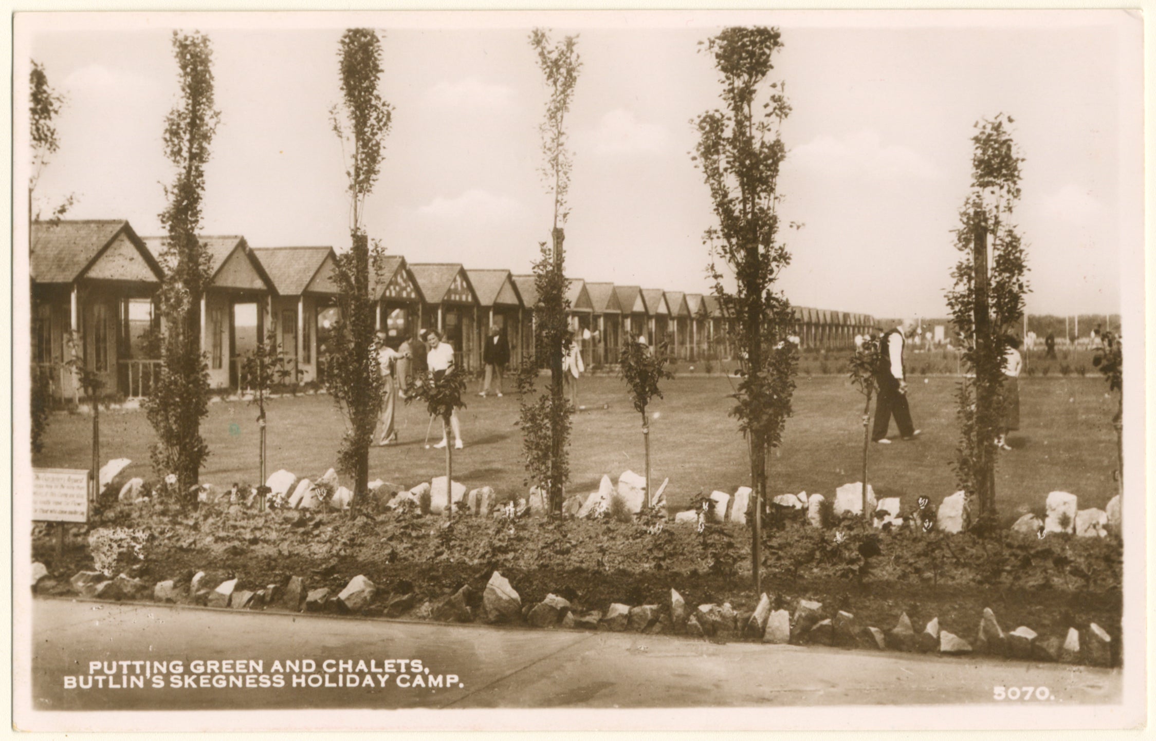 Butlin's Skegness postcard