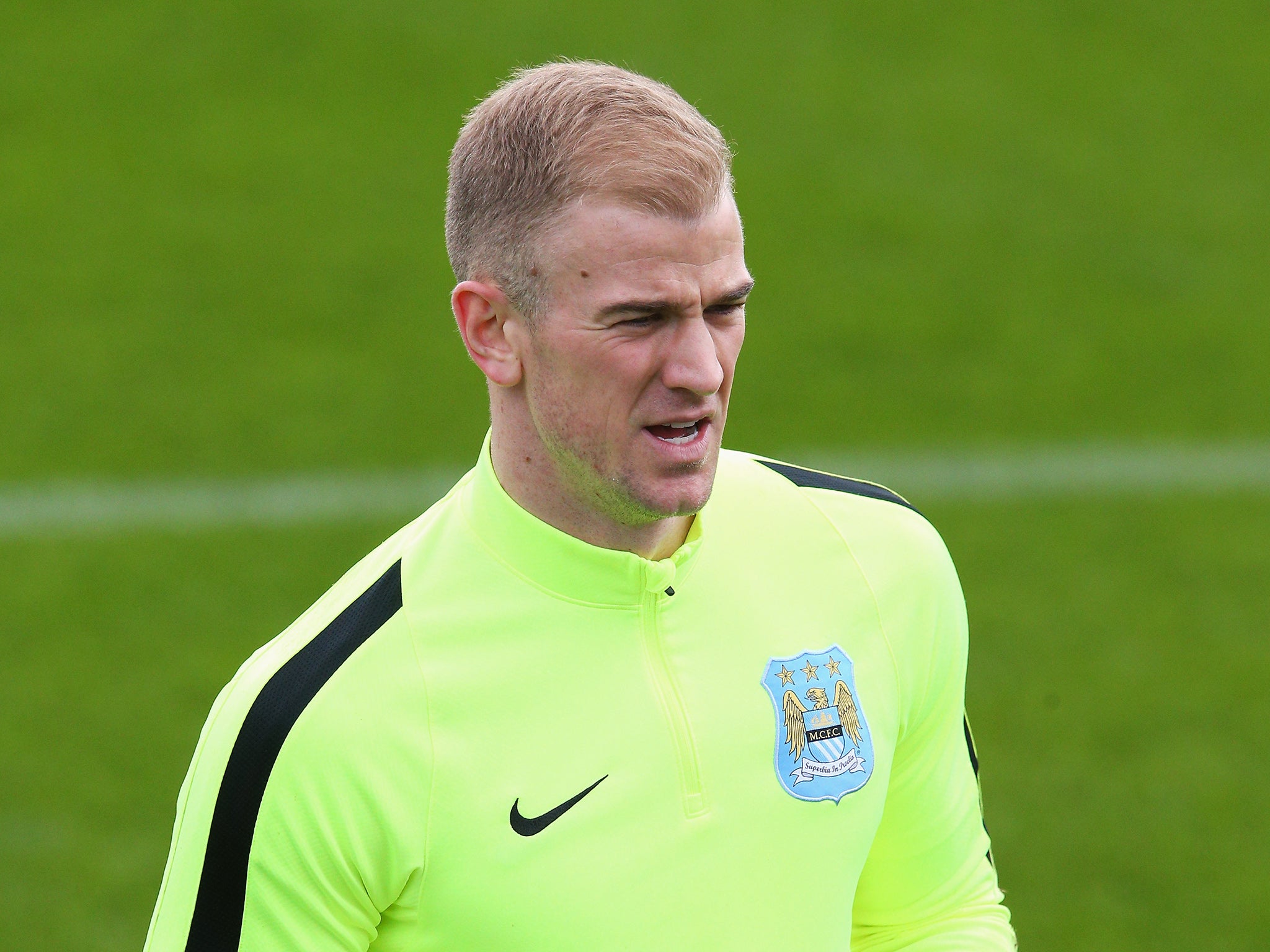 Manchester City goalkeeper Joe Hart