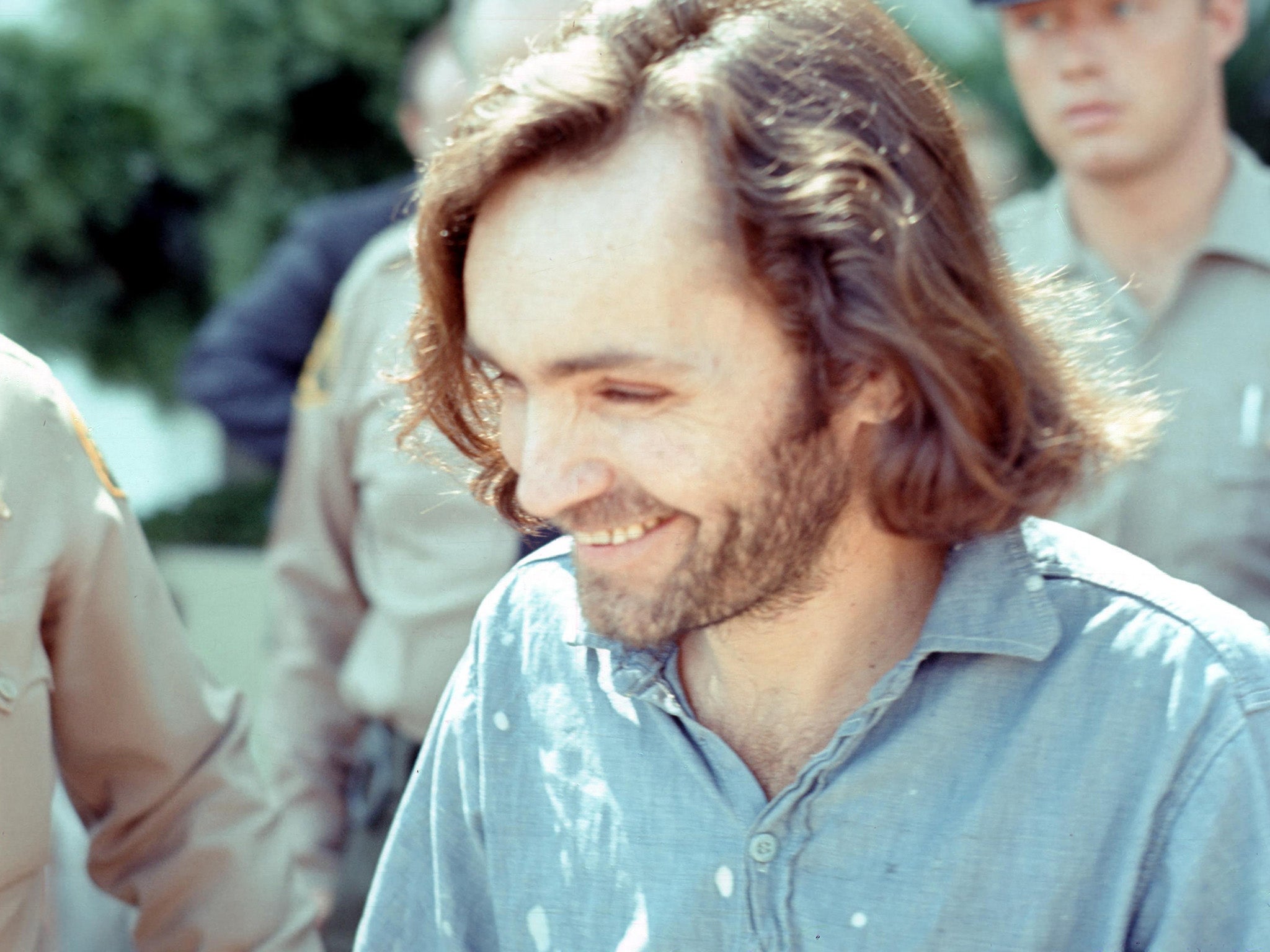 Charles Manson at the height of his notoriety (Getty)