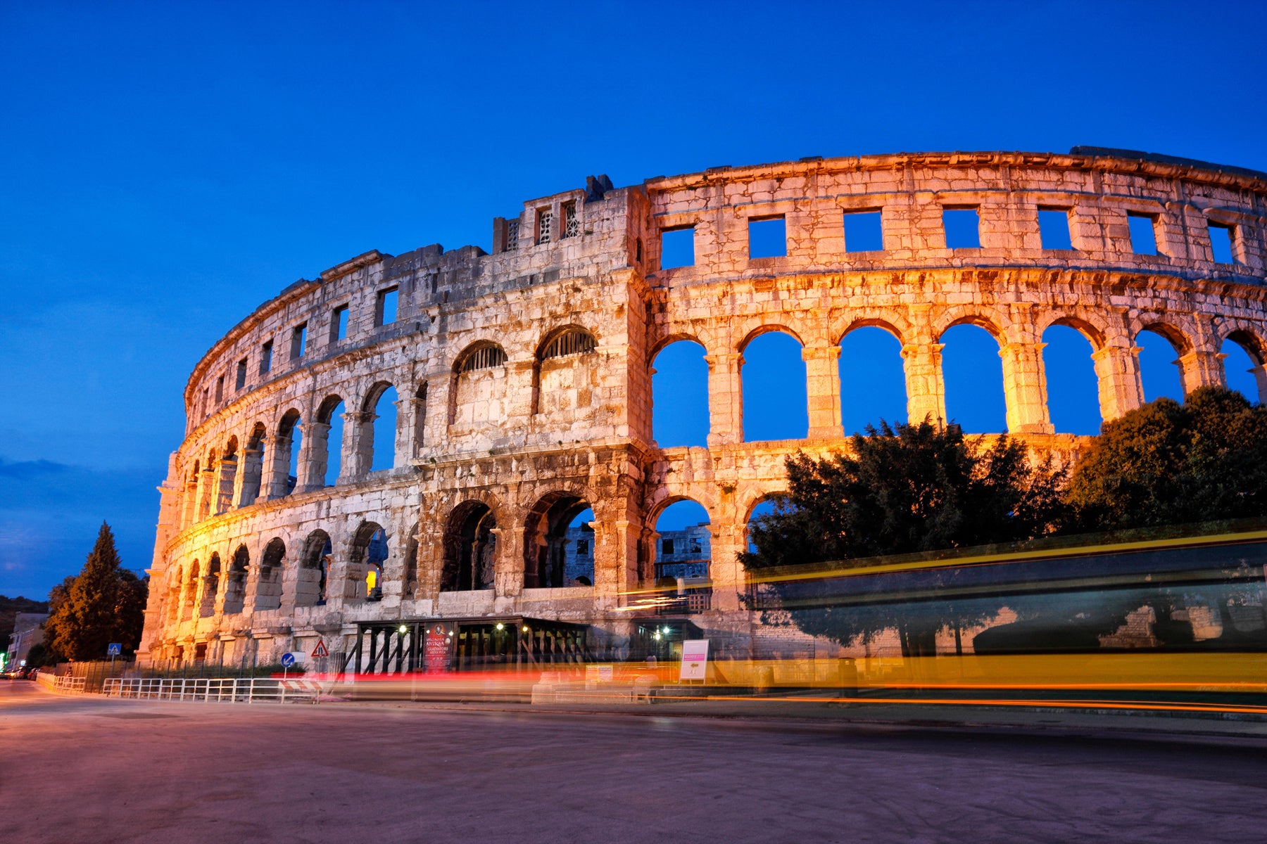 Pula's amphitheatre