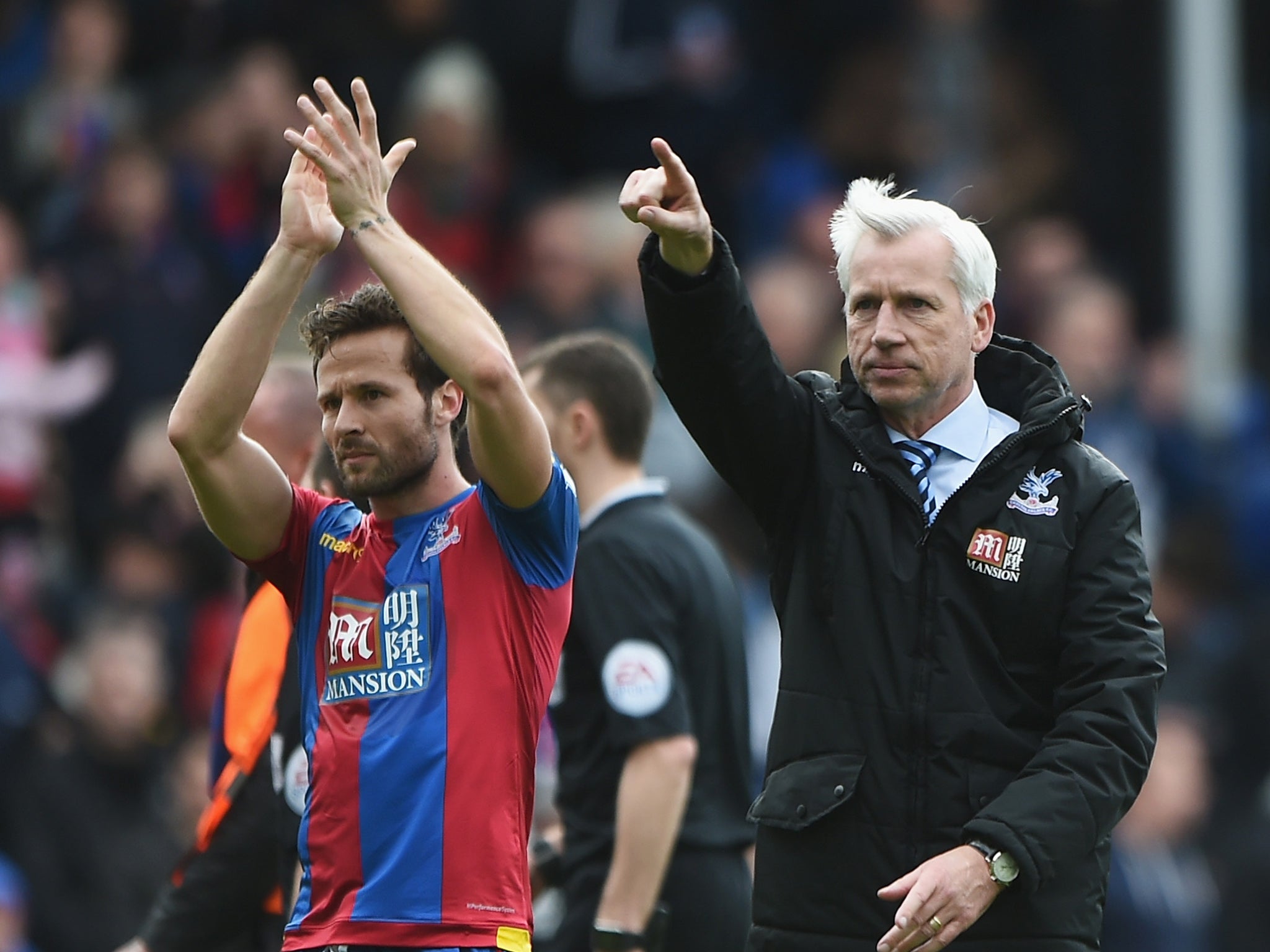 Crystal Palace manager Alan Pardew