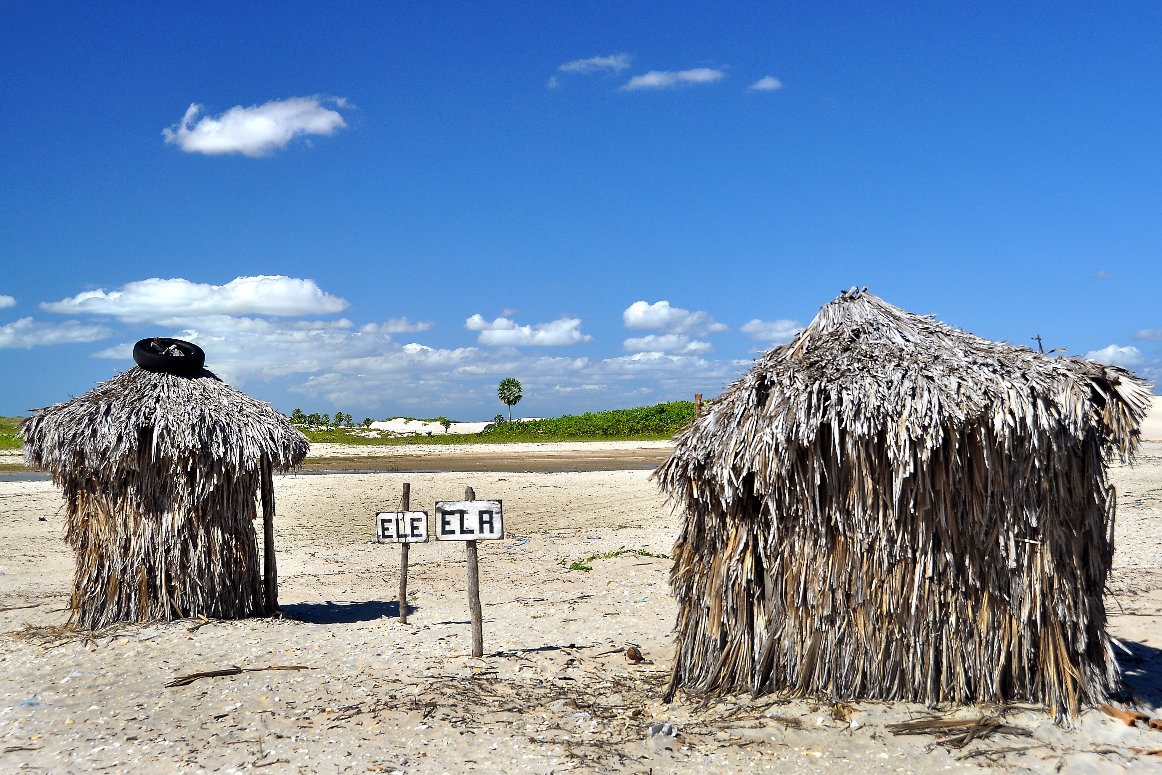 His ’n' hers, Jericoacoara Beach, Brazil