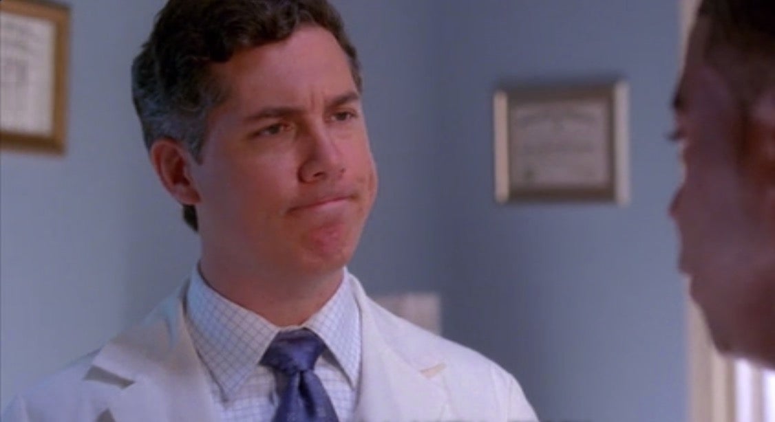 Parnell as Dr. Leo Spaceman in 30 Rock