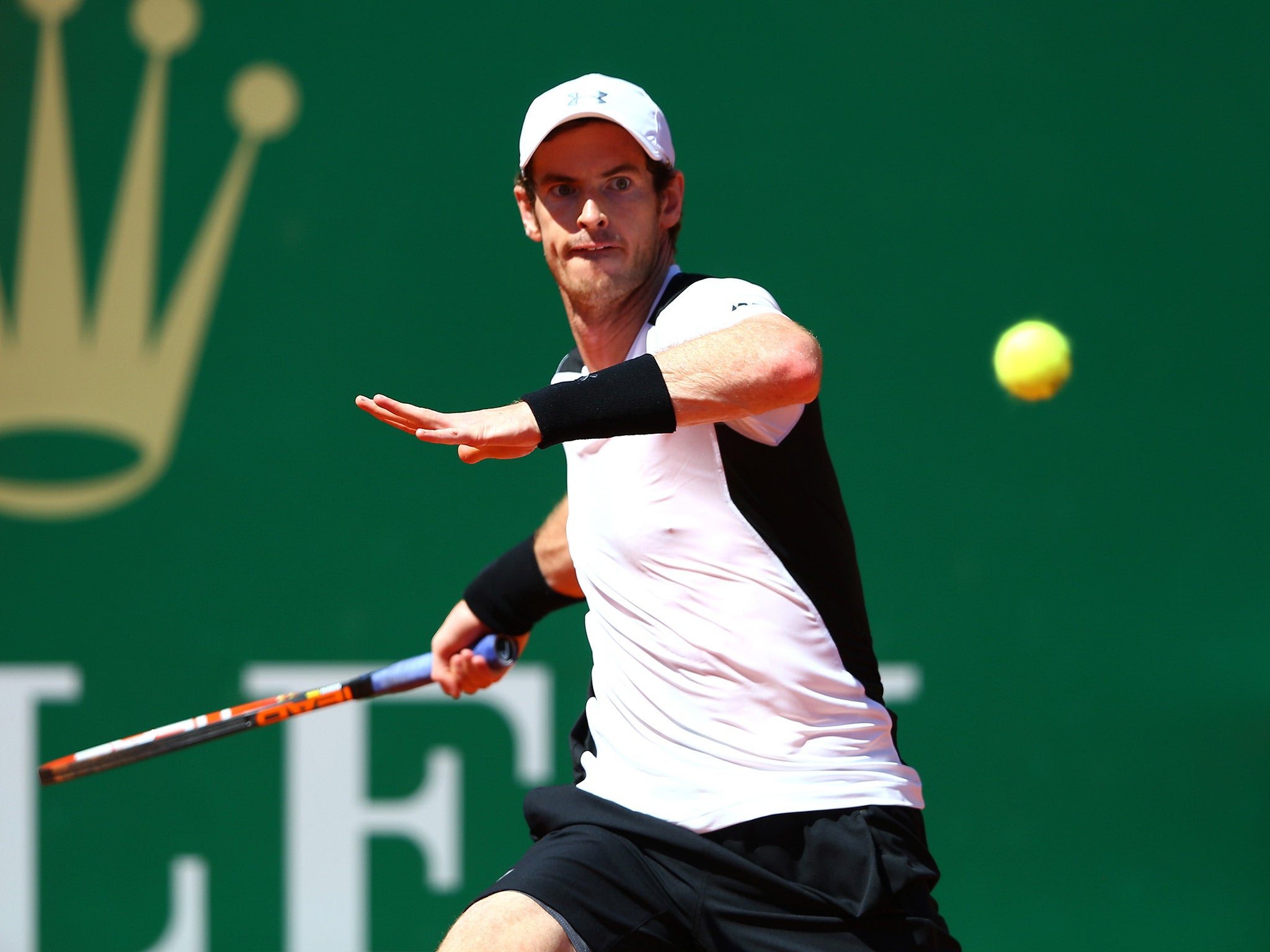 Andy Murray beat Pierre-Hugues Herbert in the Monte Carlo Masters second round