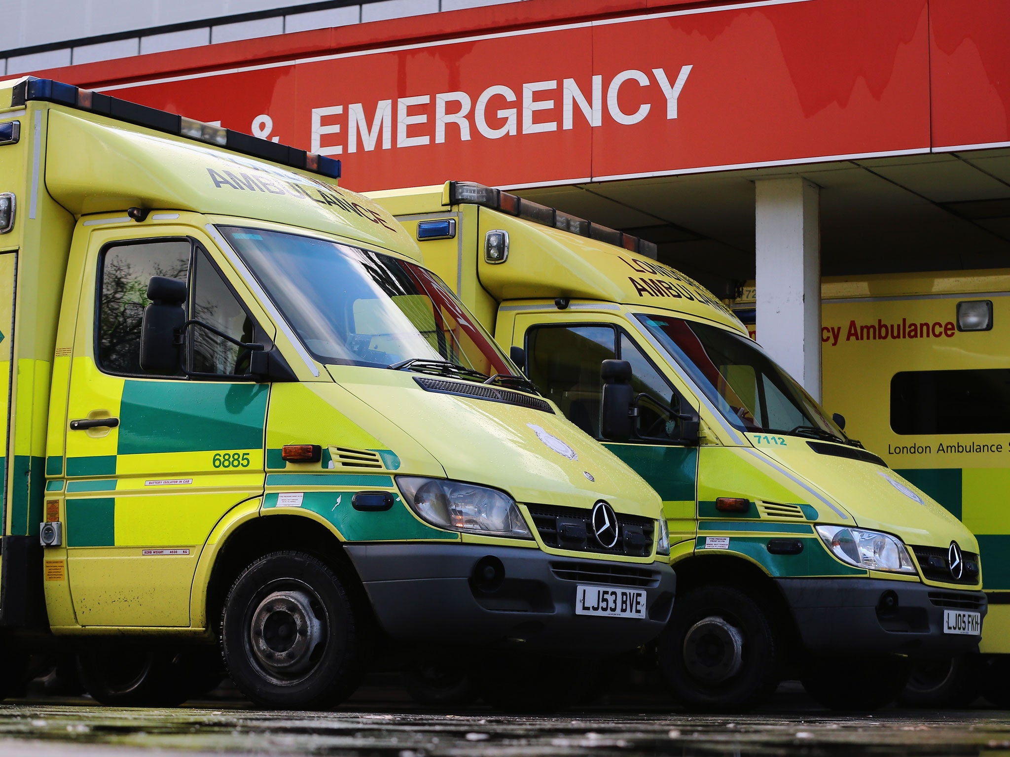 A busy emergency department