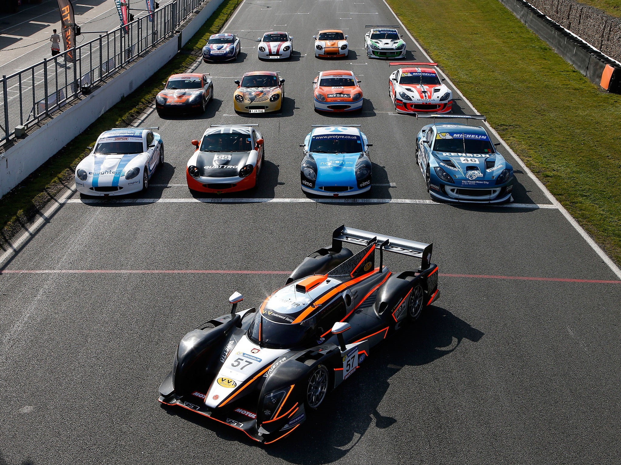 Ginetta race prototypes, G55 and G40