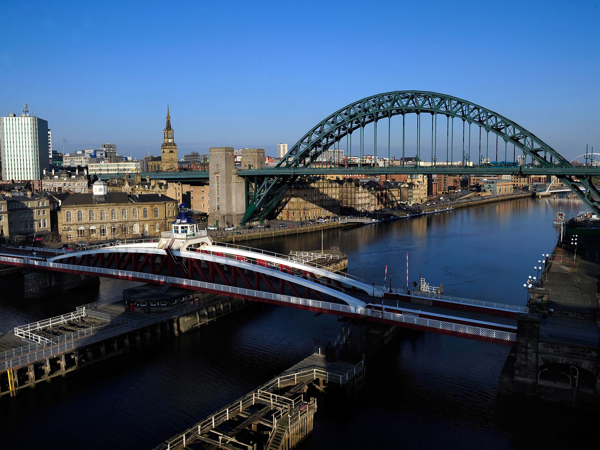 The pair allegedly took the child from a Primark in Newcastle city centre