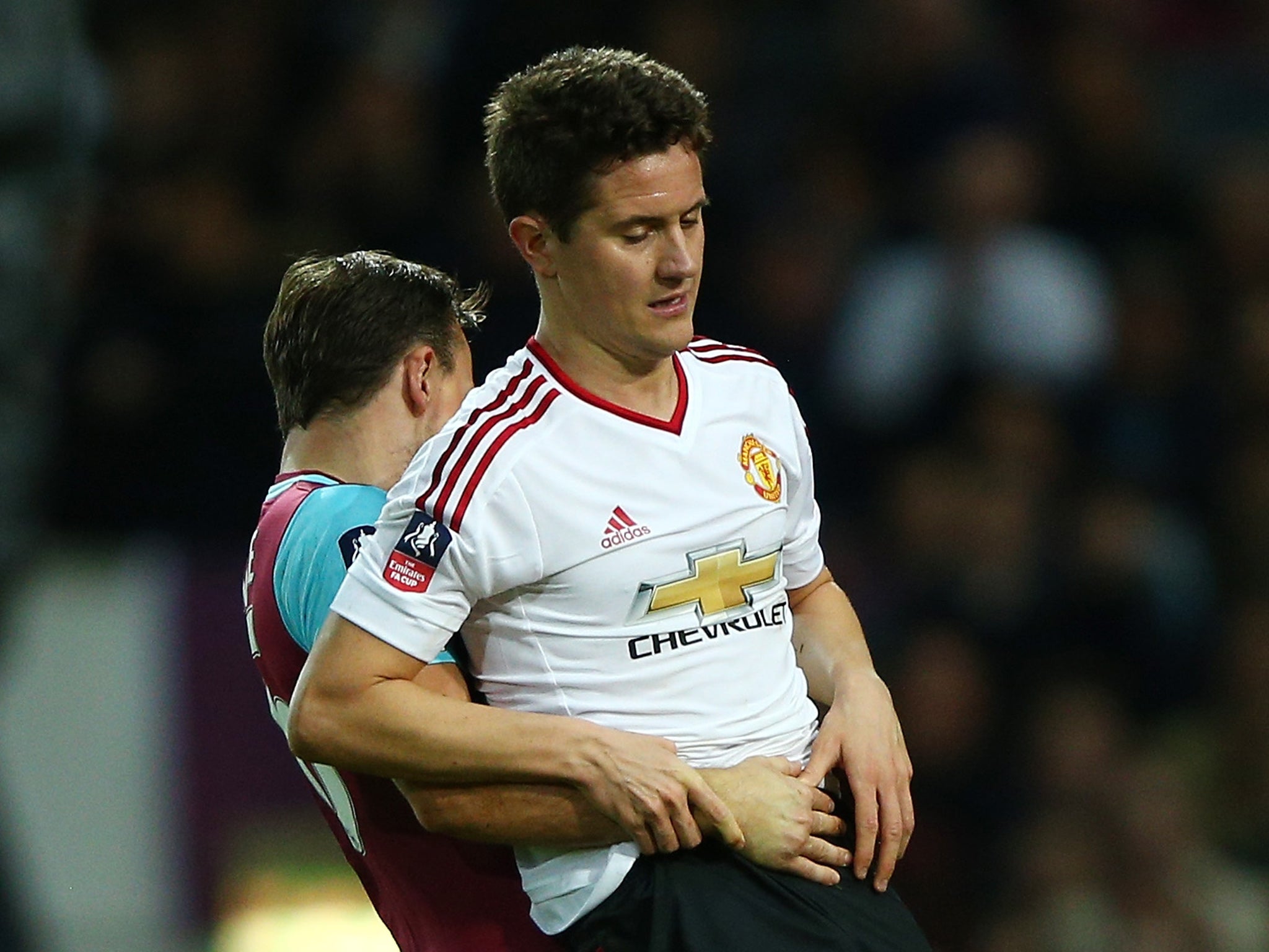 Herrera offered little resistance to Noble's no-nonsense approach