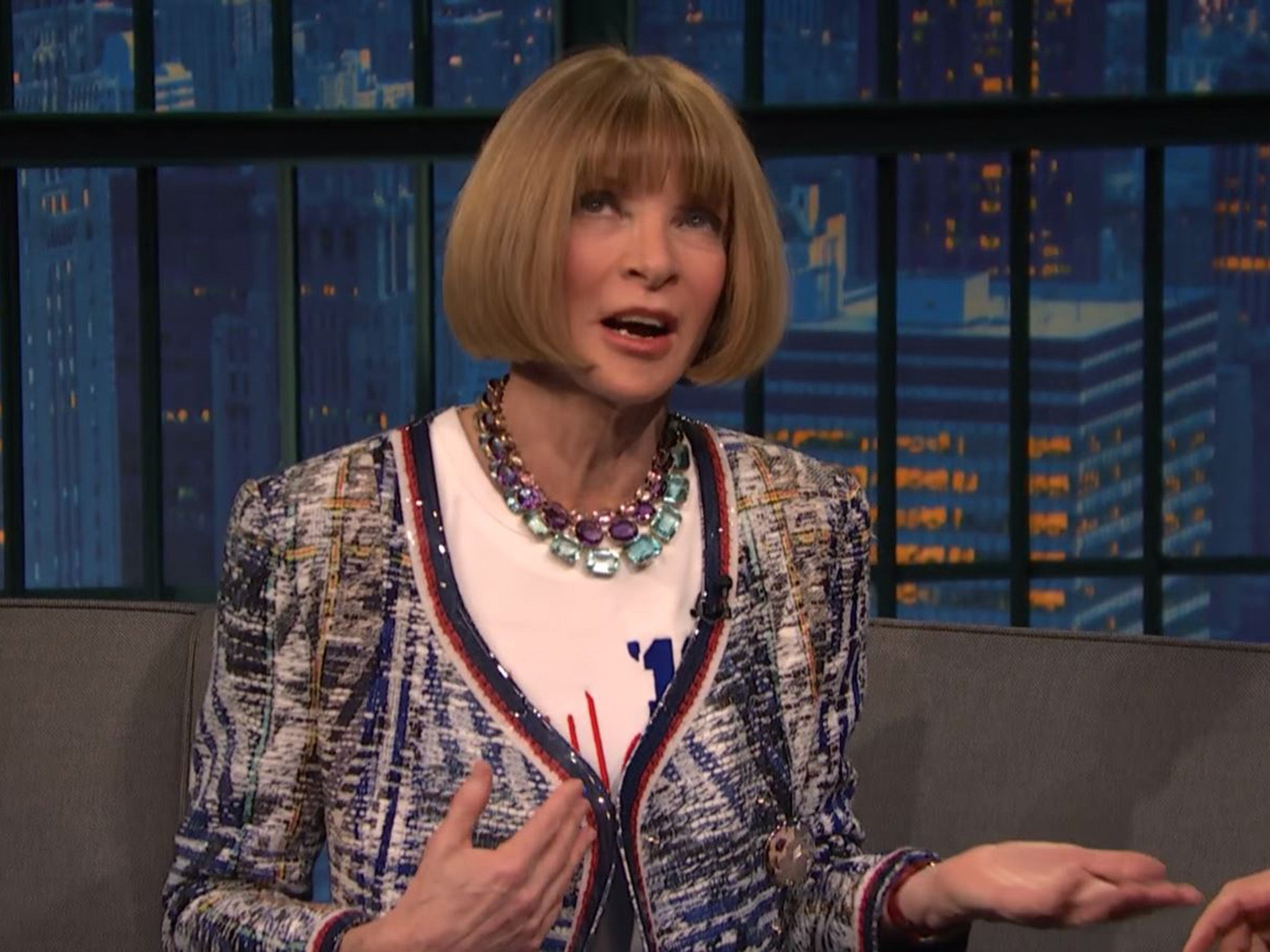 It is worth remembering that Wintour was previously a vocal Clinton supporter, hosting several fundraisers for Ms Clinton throughout her presidential campaign