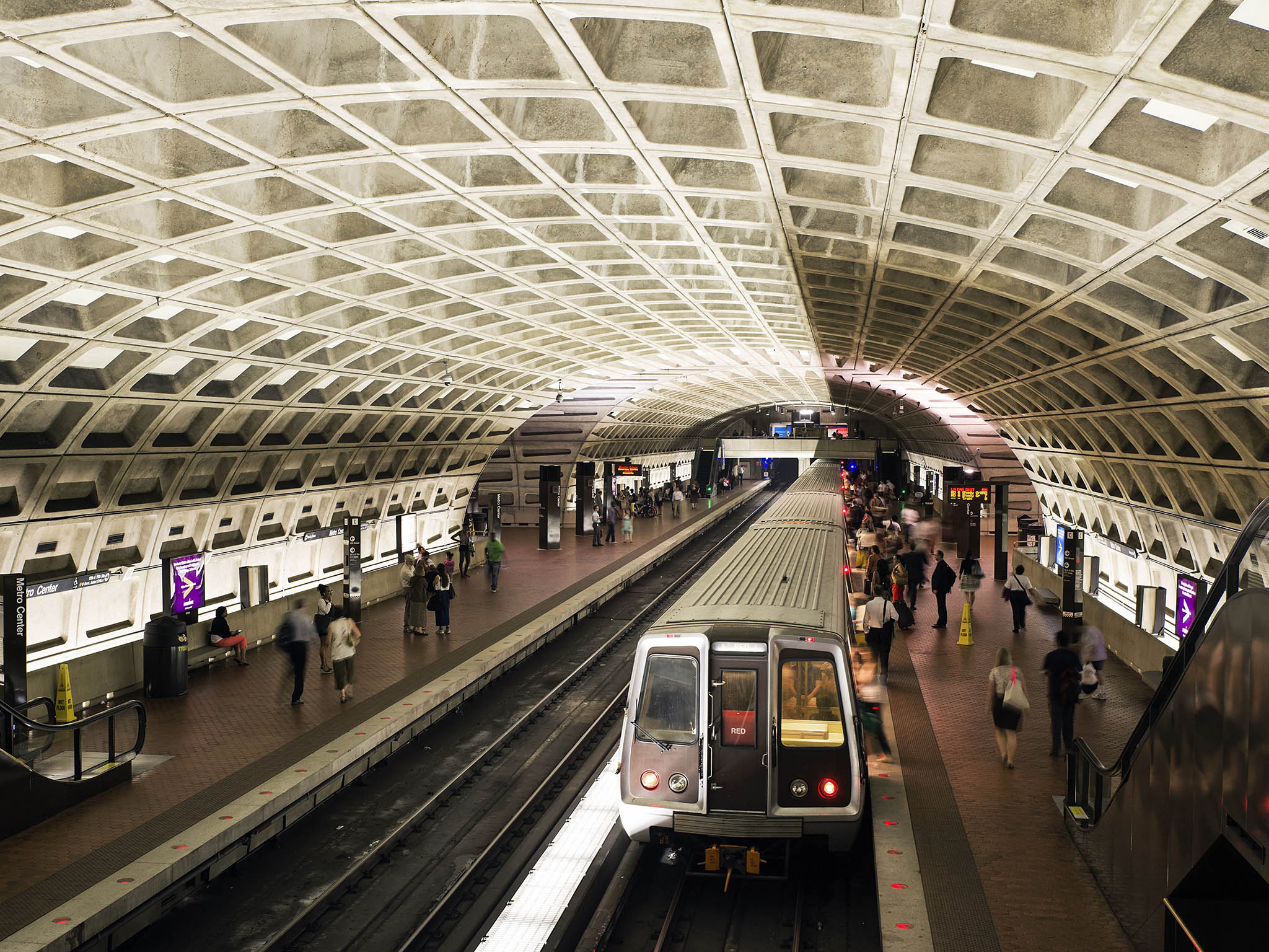 Metro station, Washington, DC, USA