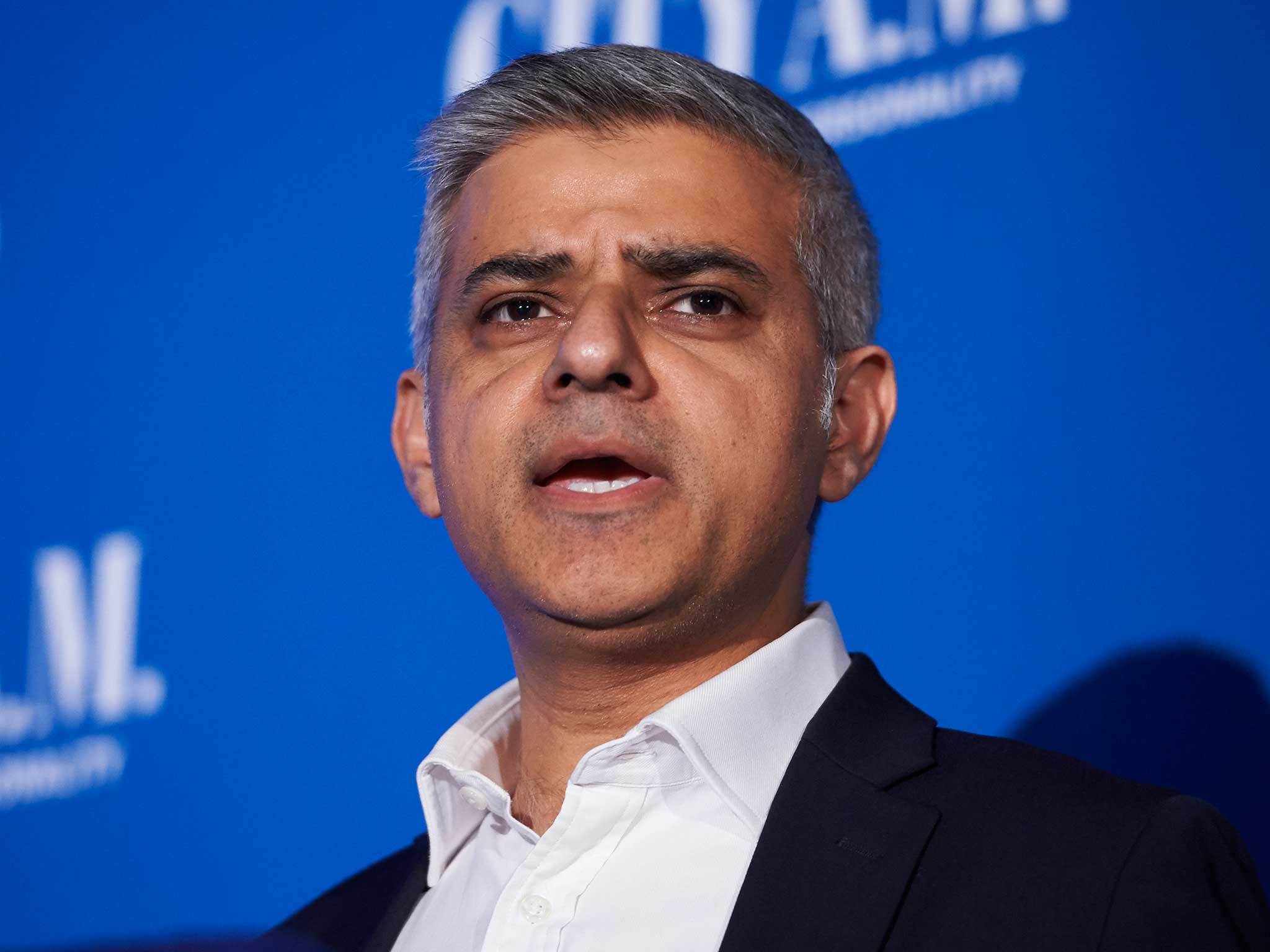 Labour Mayor of London candidate Sadiq Khan