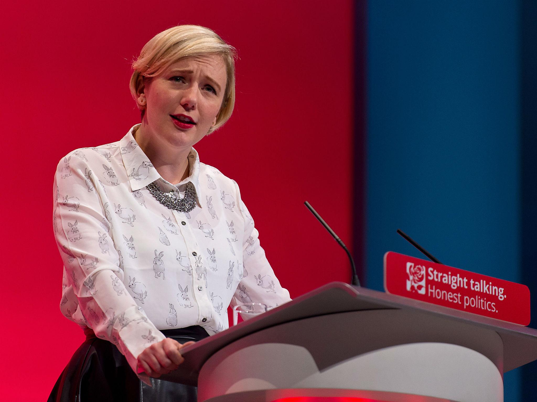 Stella Creasy MP at the 2015 Labour party conference