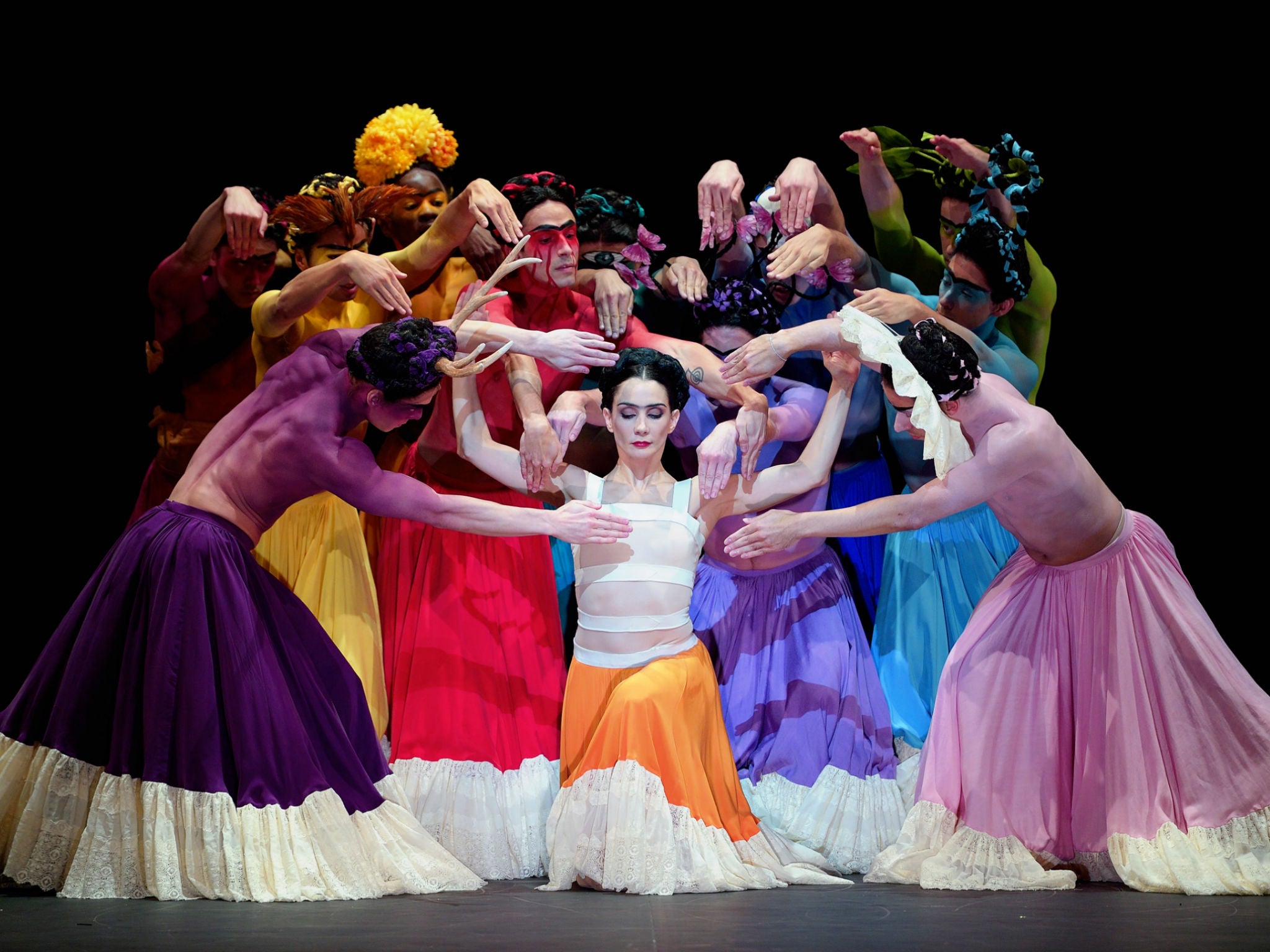 Ballerina Tamara Rojo as Frida Kahlo in Broken Wings by Annabelle Lopez Ochoa