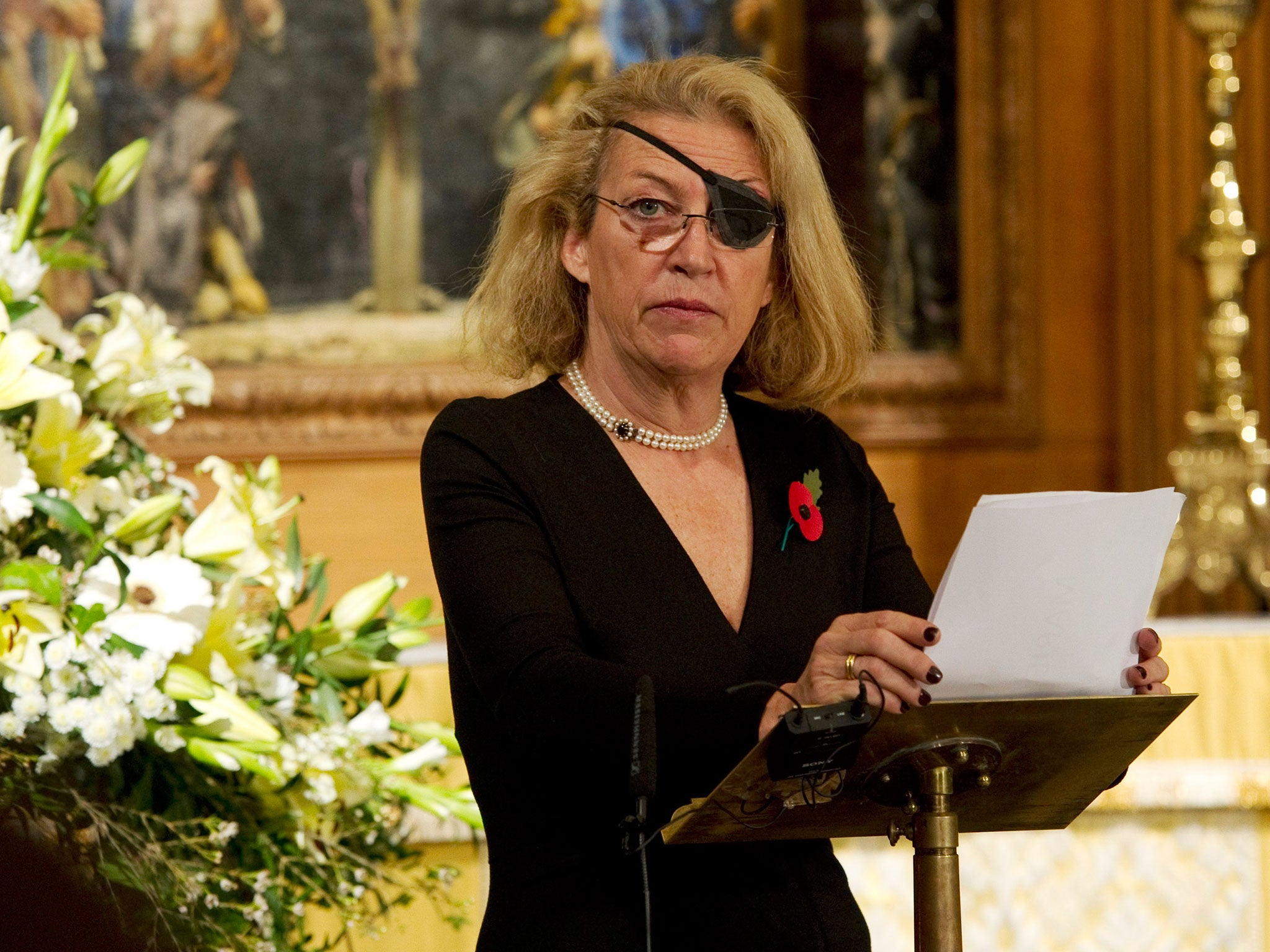 &#13;
Marie Colvin in 2010&#13;