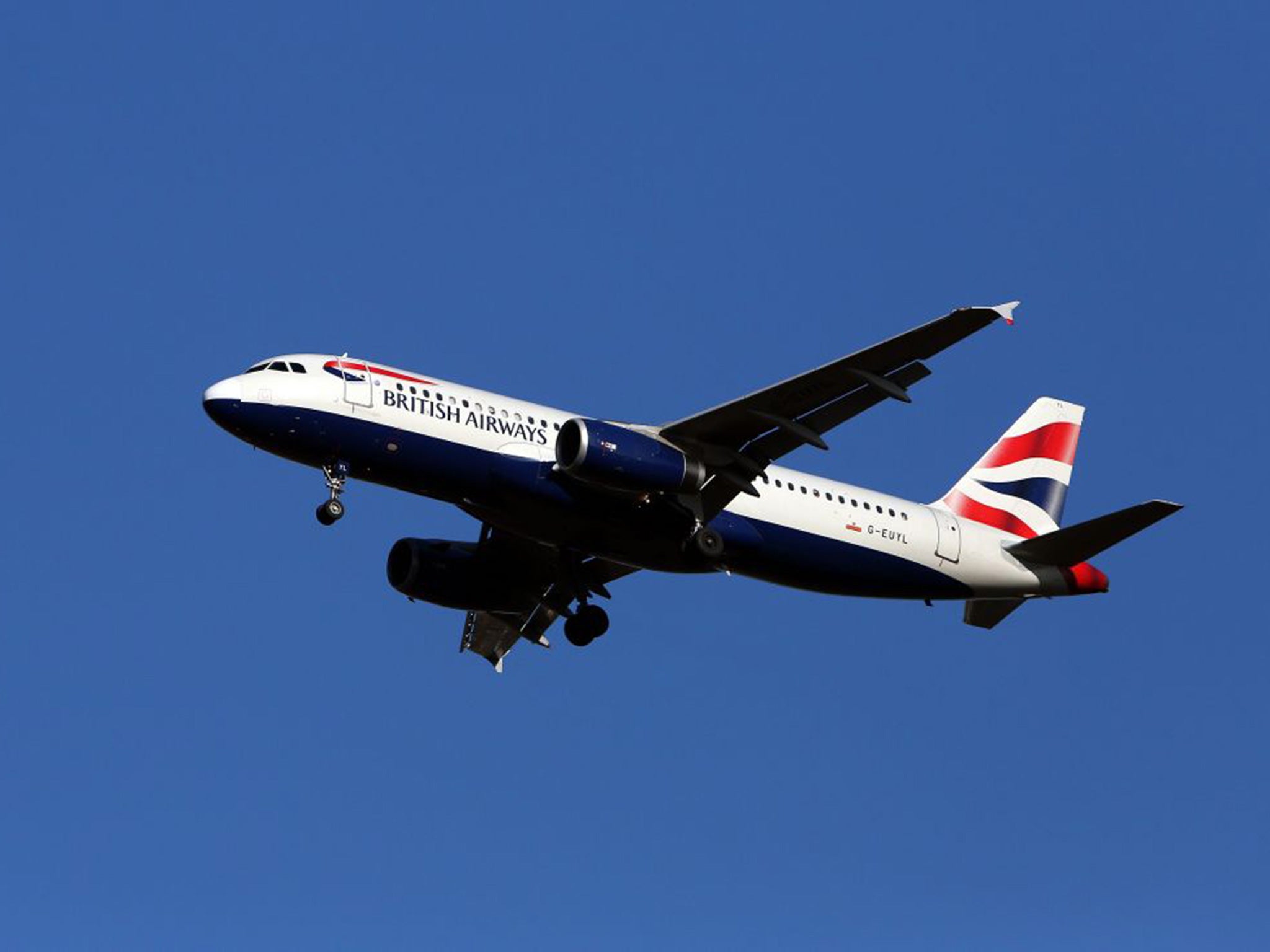 BA flight