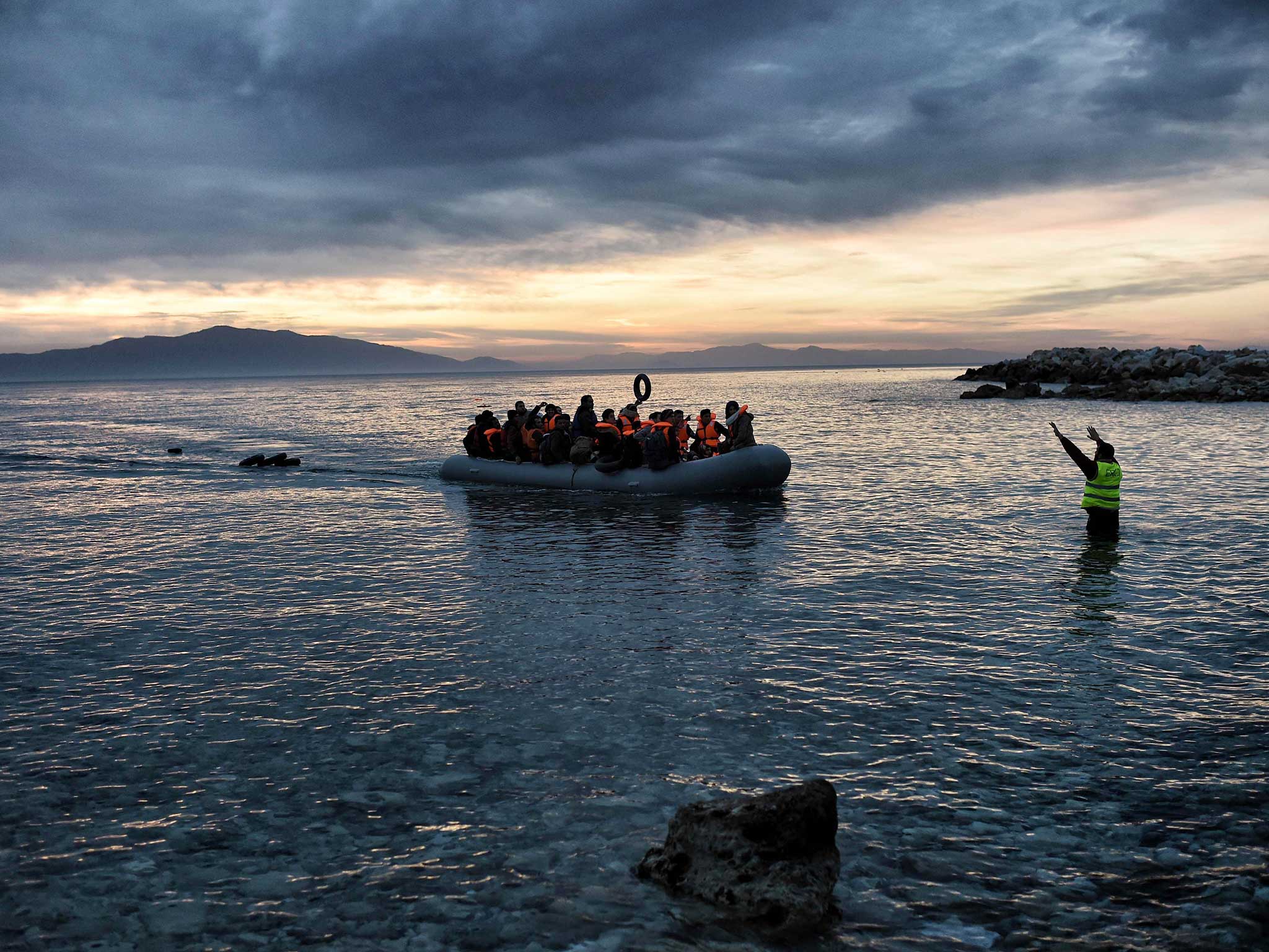 The refugee route between Greece and Turkey has effectively been closed