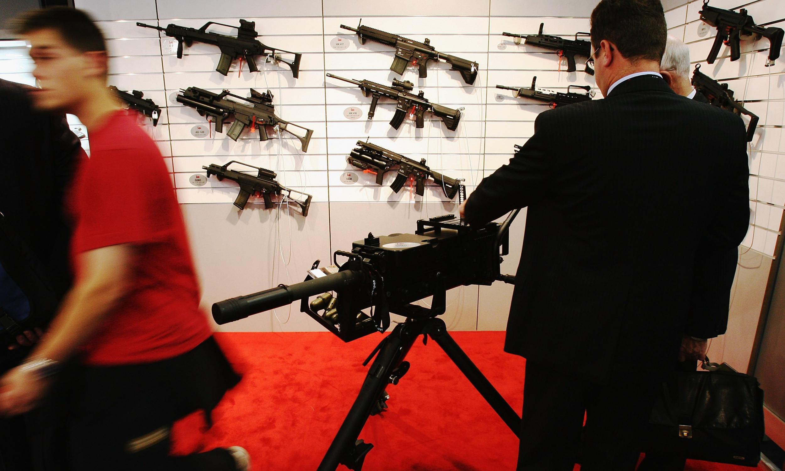 DSEI, the world's biggest arms fair, is held in London's Docklands every two years