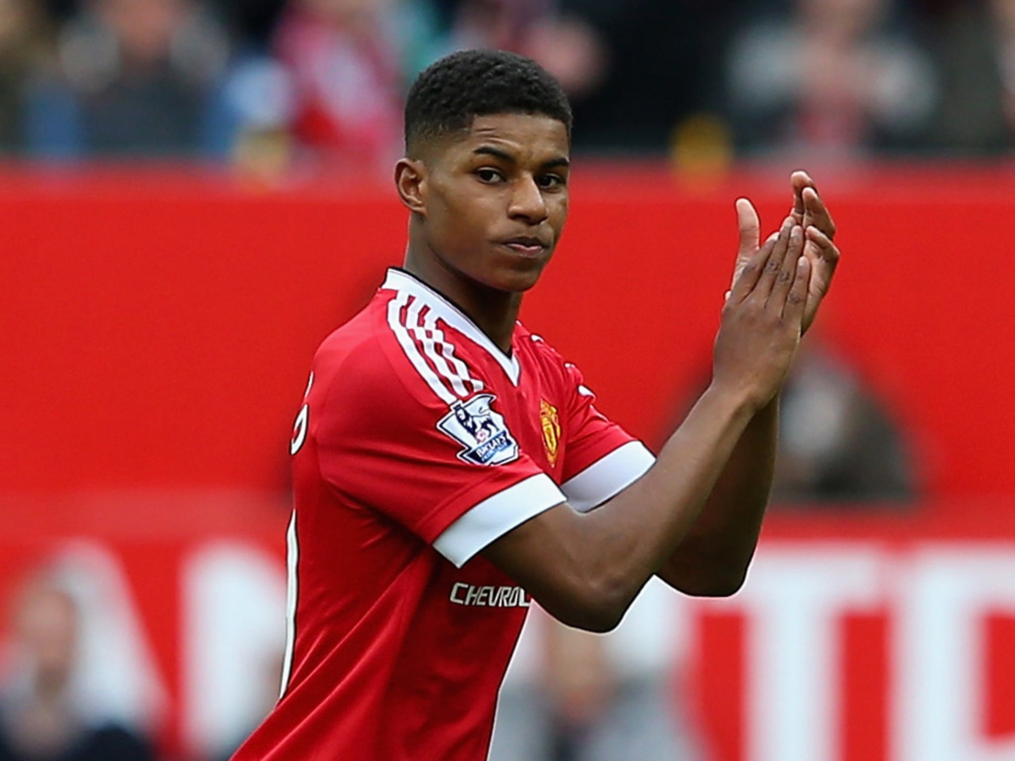 Manchester United youngster Marcus Rashford