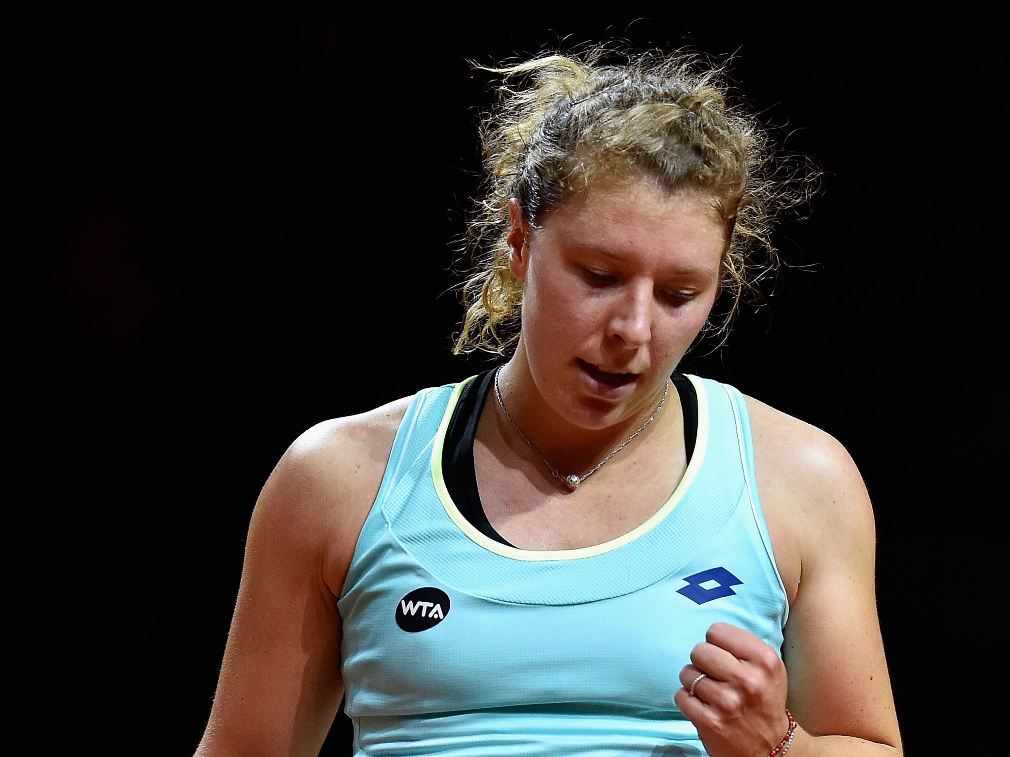 Friedsam progressed with a 6-3, 6-3 victory