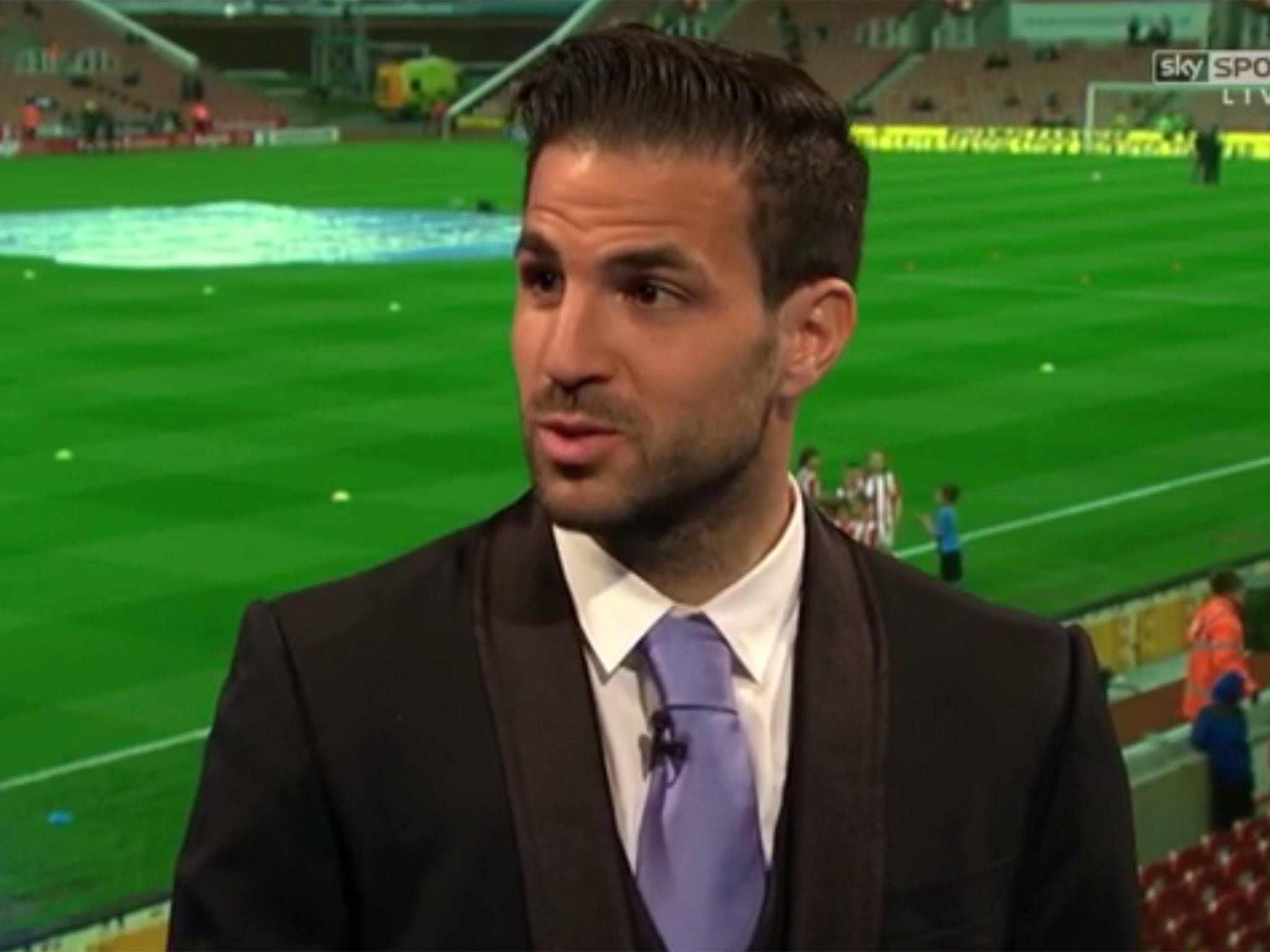 Chelsea and former Arsenal midfielder Cesc Fabregas