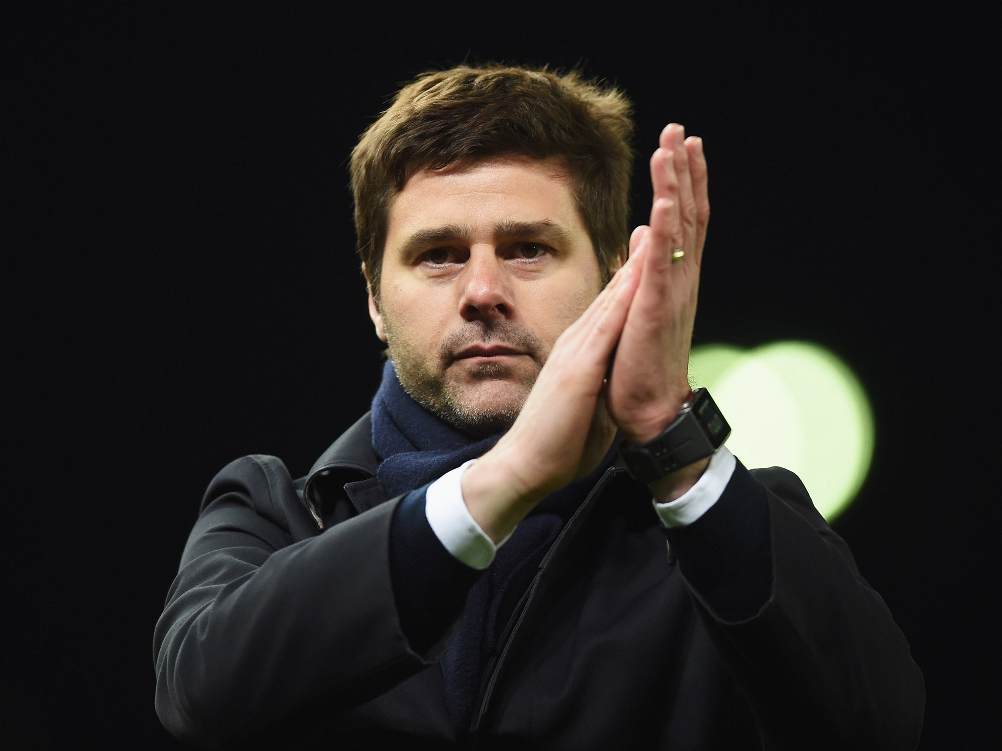 Mauricio Pochettino is happy at White Hart Lane