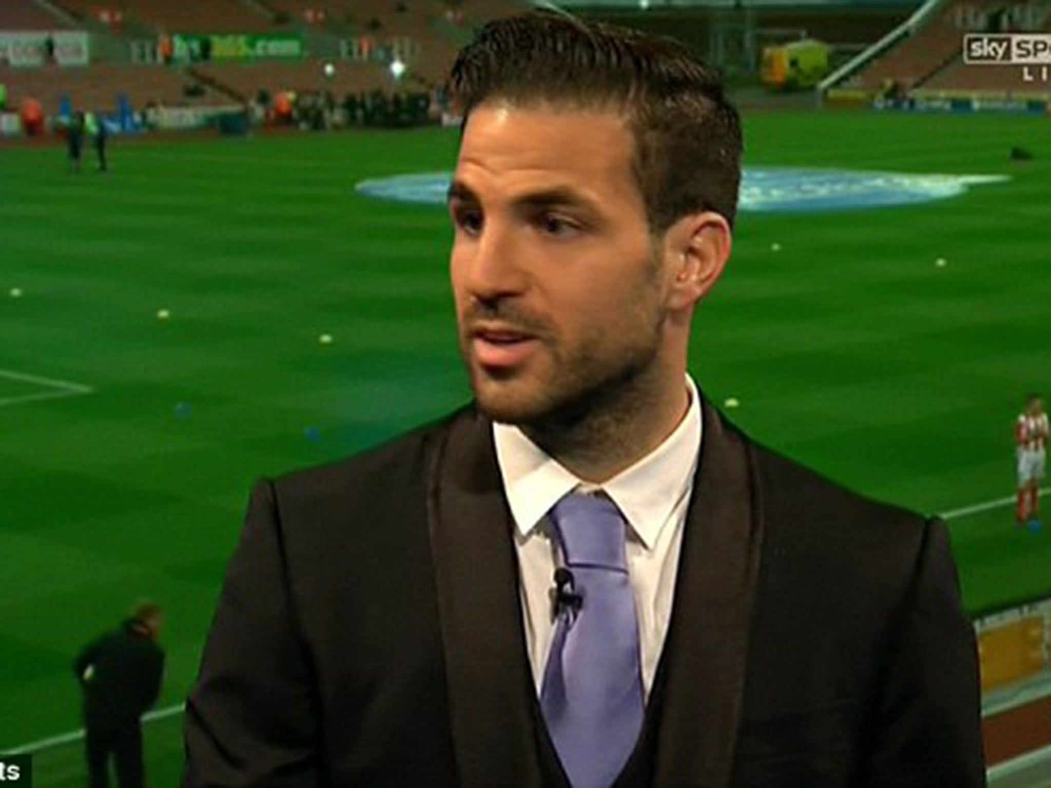 Cesc Fabregas on Monday Night Football