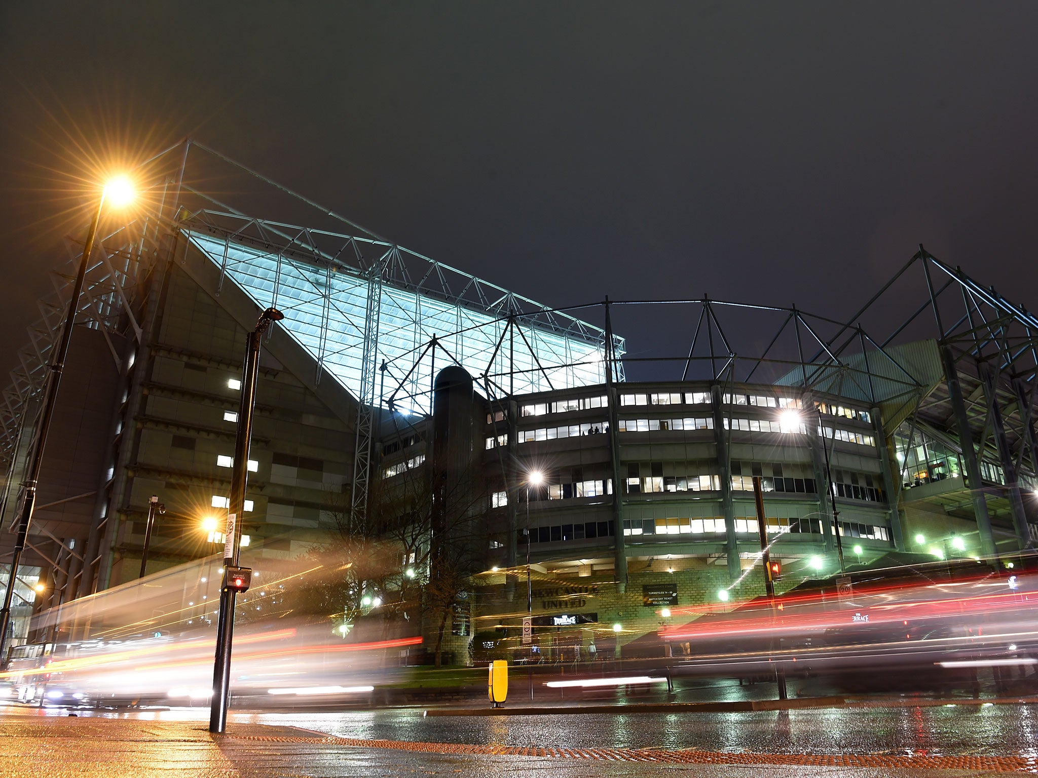 A view of St James' Park