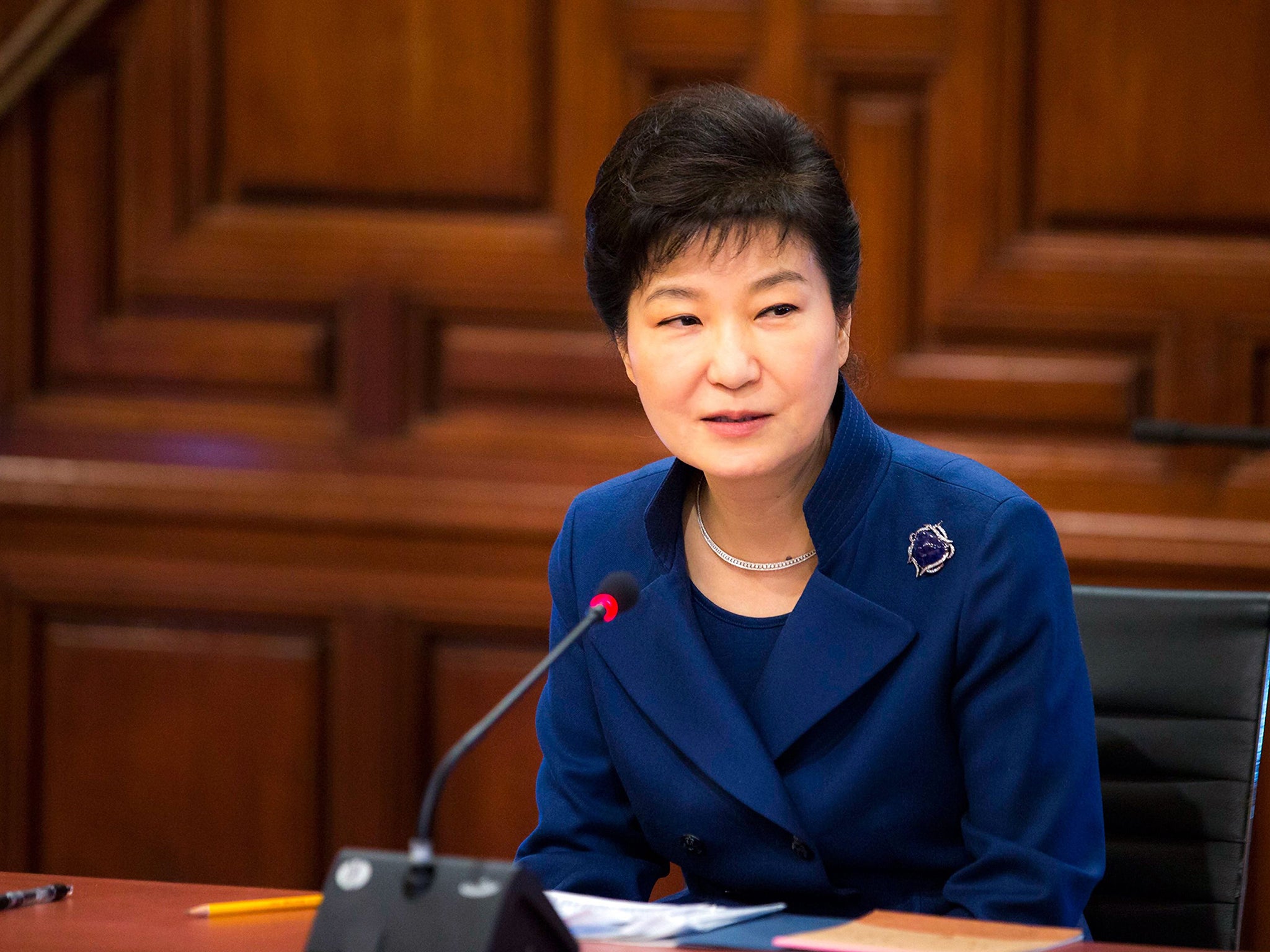 South Korean President Park Geun-hye