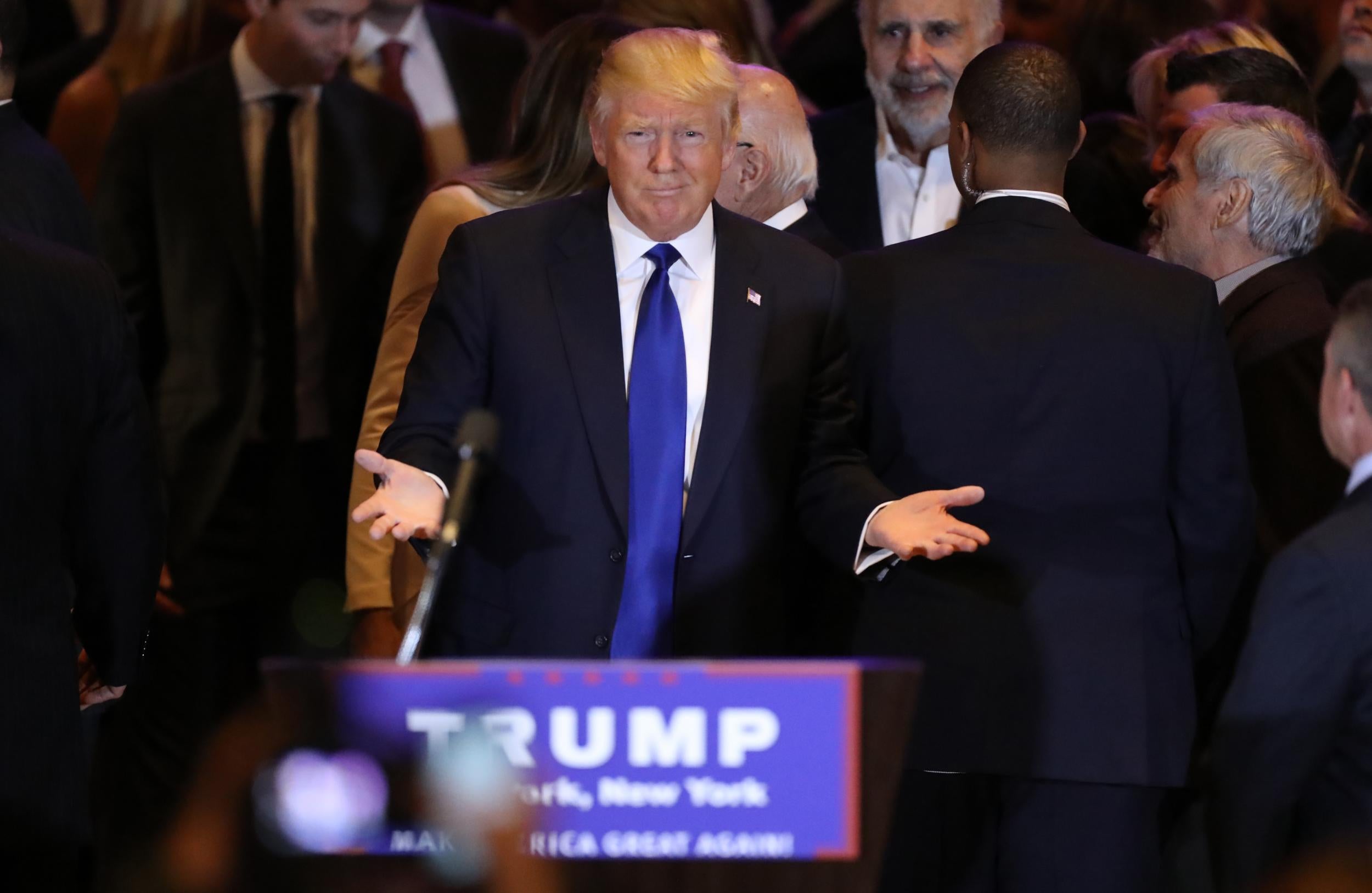 Donald Trump won the New York presidential primary Reuters)