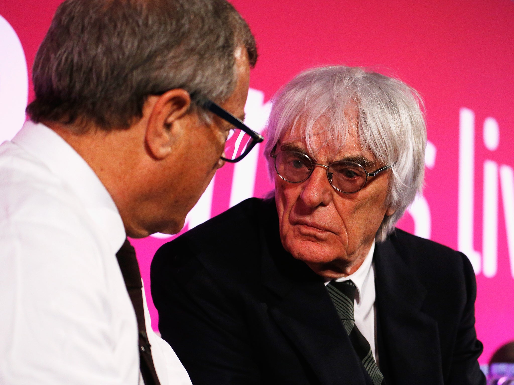 Formula One chief executive Bernie Ecclestone