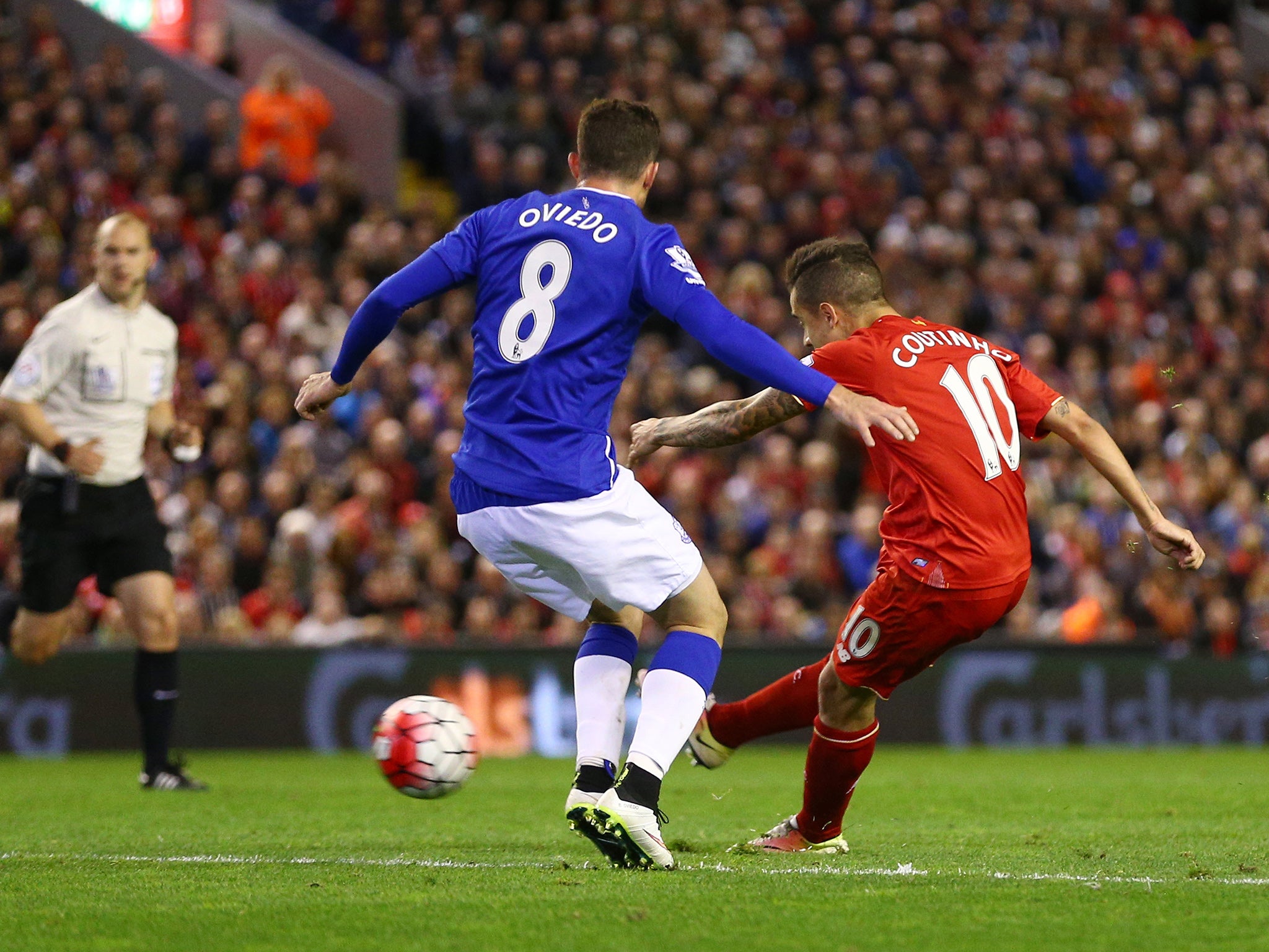 
Liverpool thrashed rivals Everton 4-0 on Wednesday night (Getty)