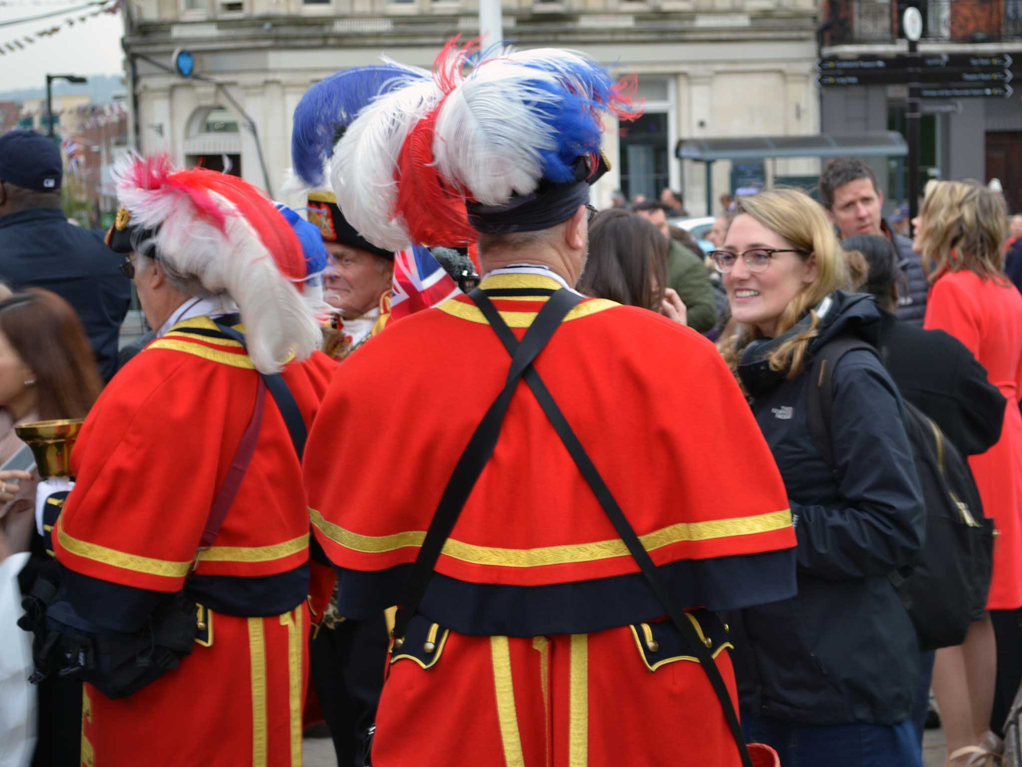 The Queen's fans were notable for their numbers - and loyalty