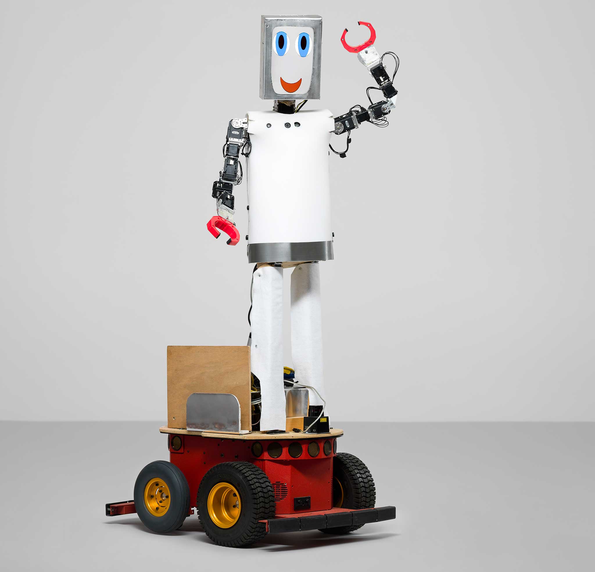 Charly the two-foot-tall robot