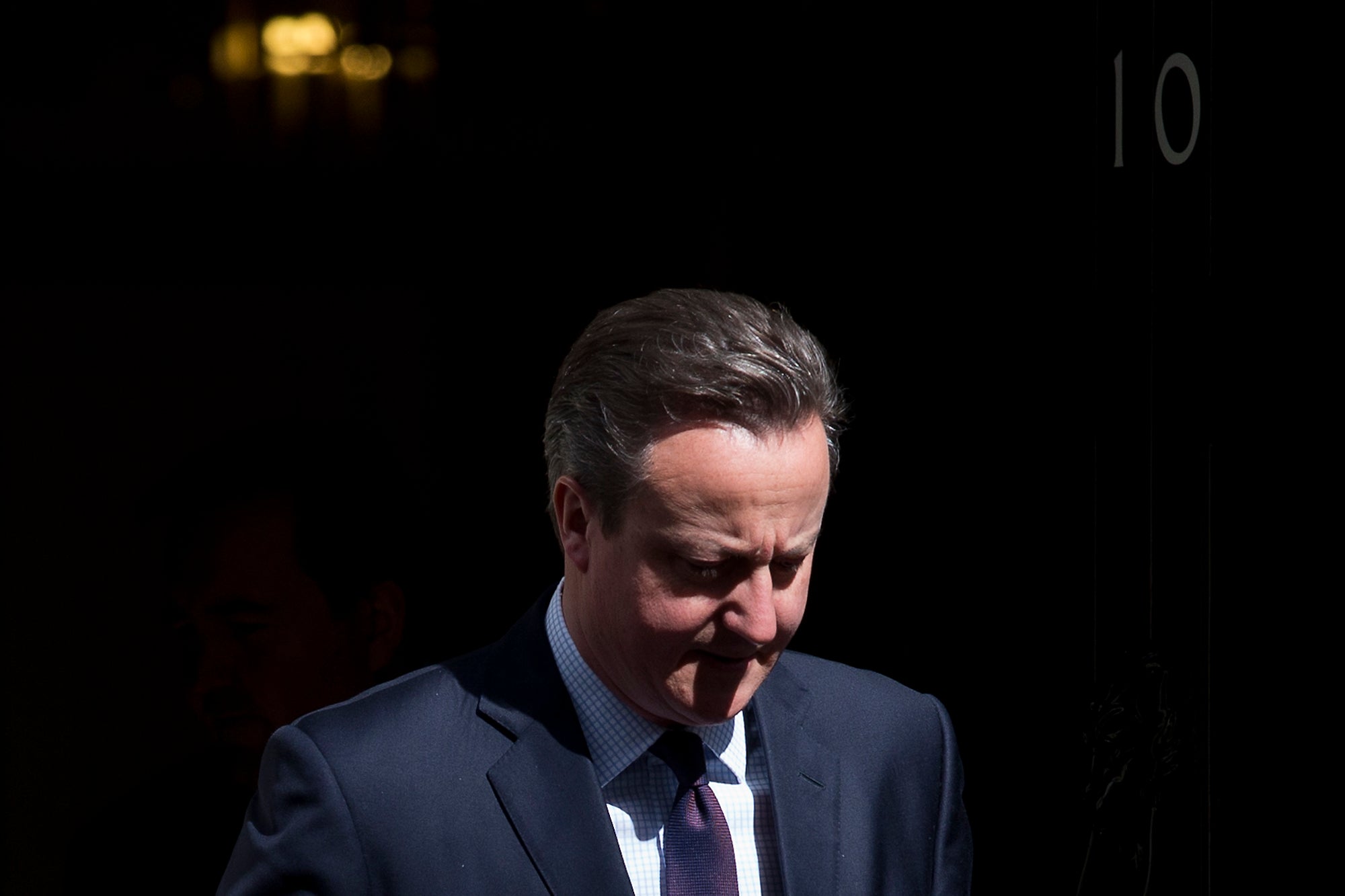 David Cameron outside 10 Downing Street