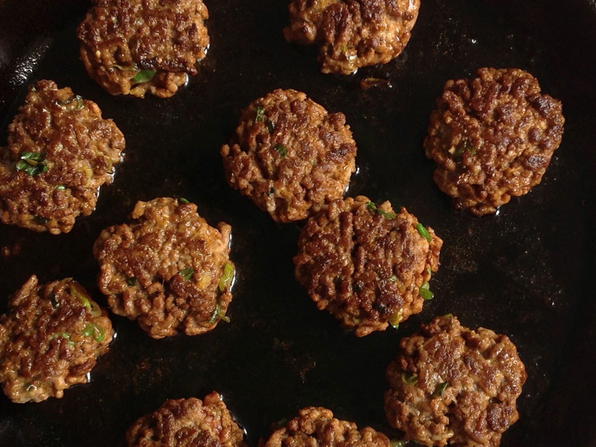 Prepare the burgers earlier in the day, ready to cook quickly later