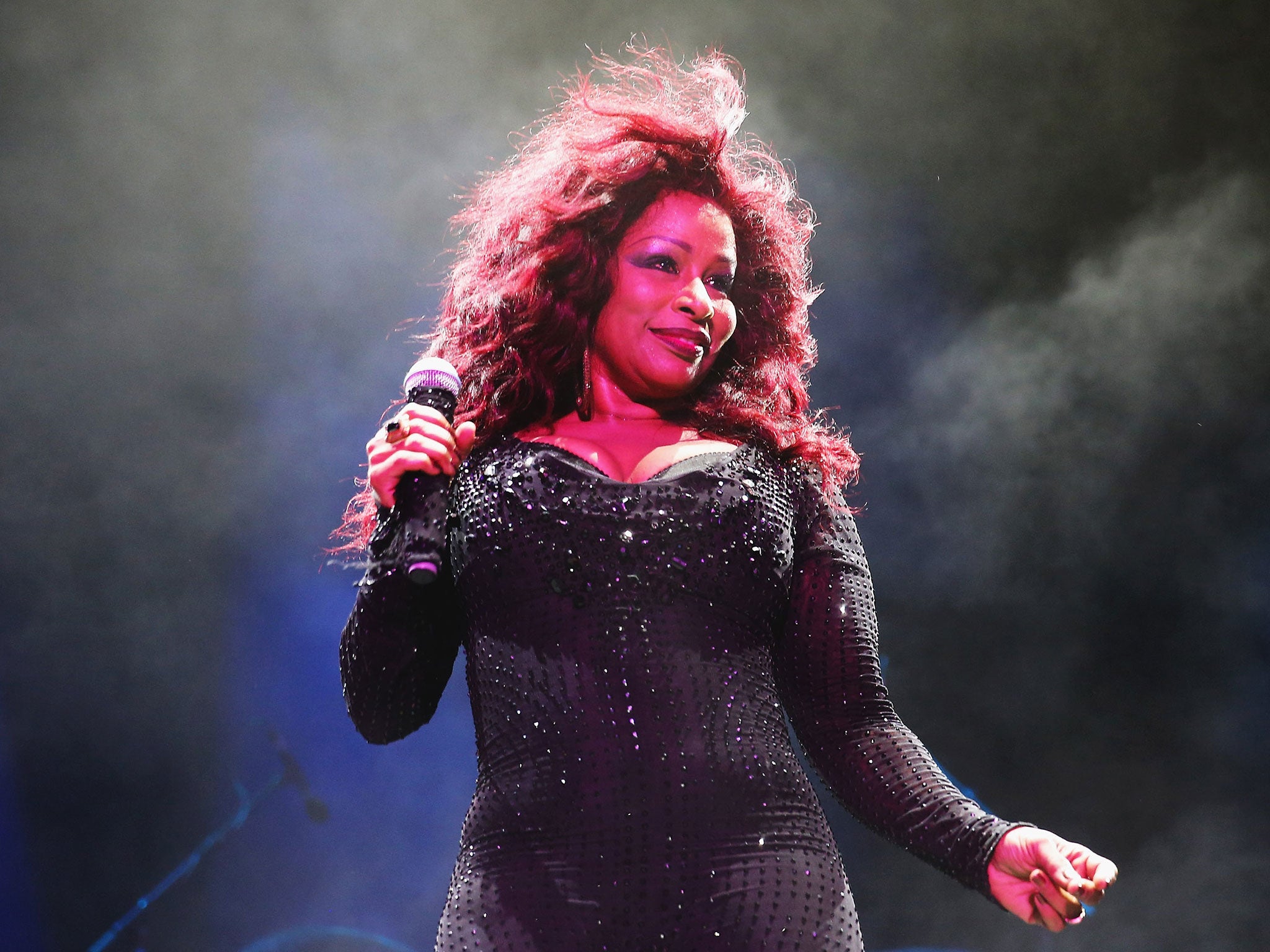 Chaka Khan said Prince was now ‘at peace with his father’