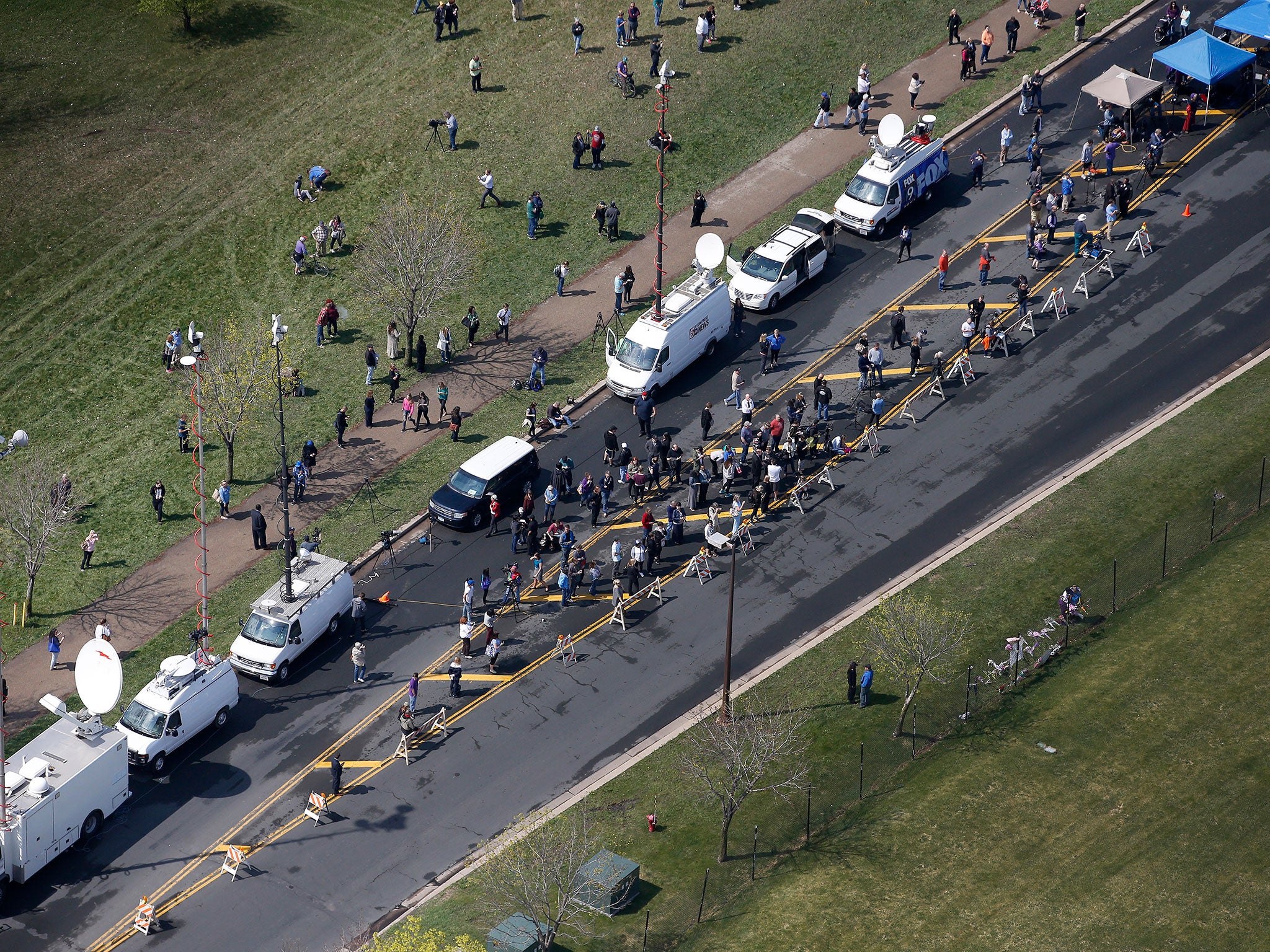 Media and fans gathered outside of Paisley Park Studios. Prince, widely acclaimed as one of the most inventive and influential musicians of his era with hits including has been found dead