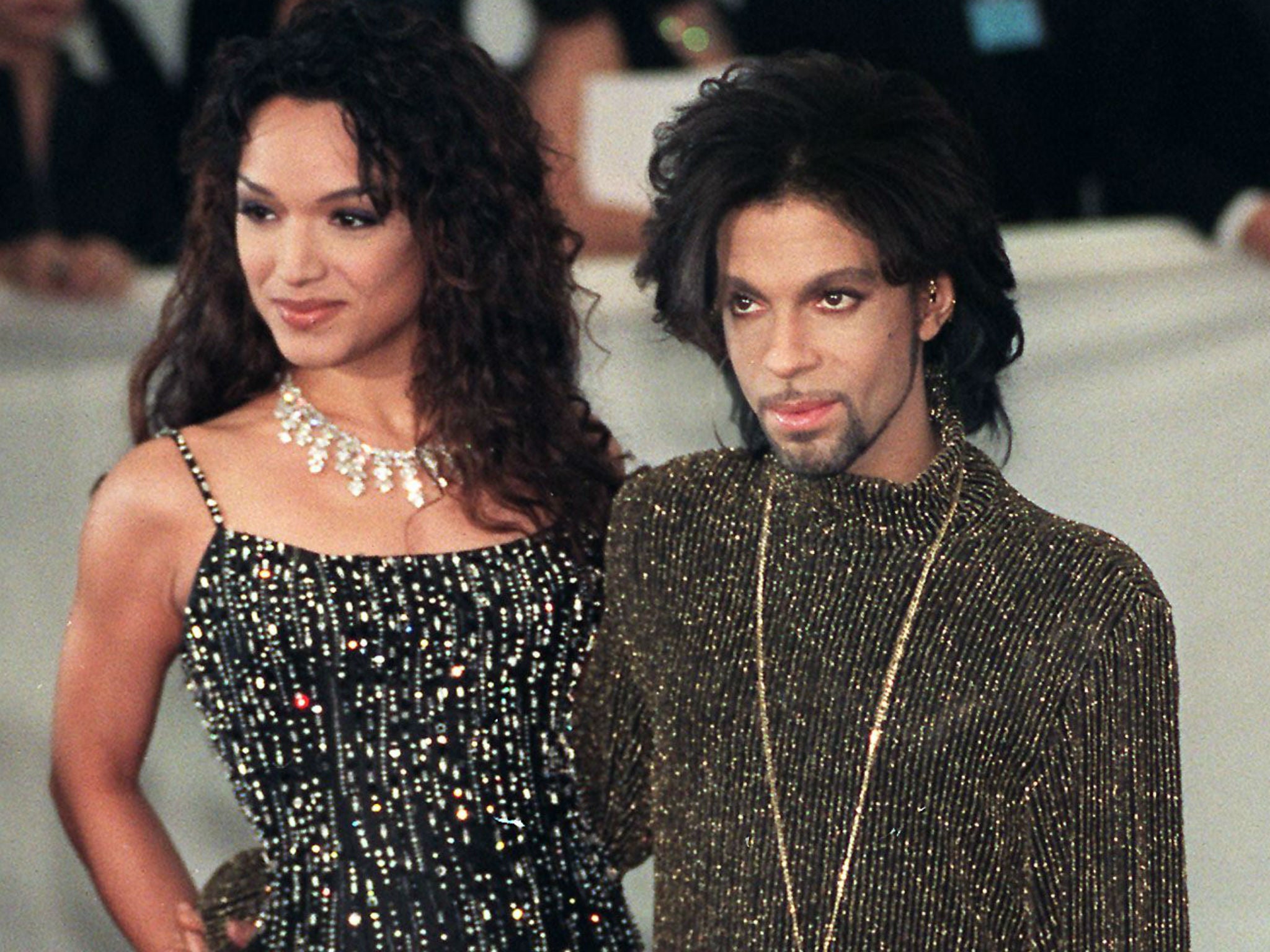 Mayte Garcia and Prince