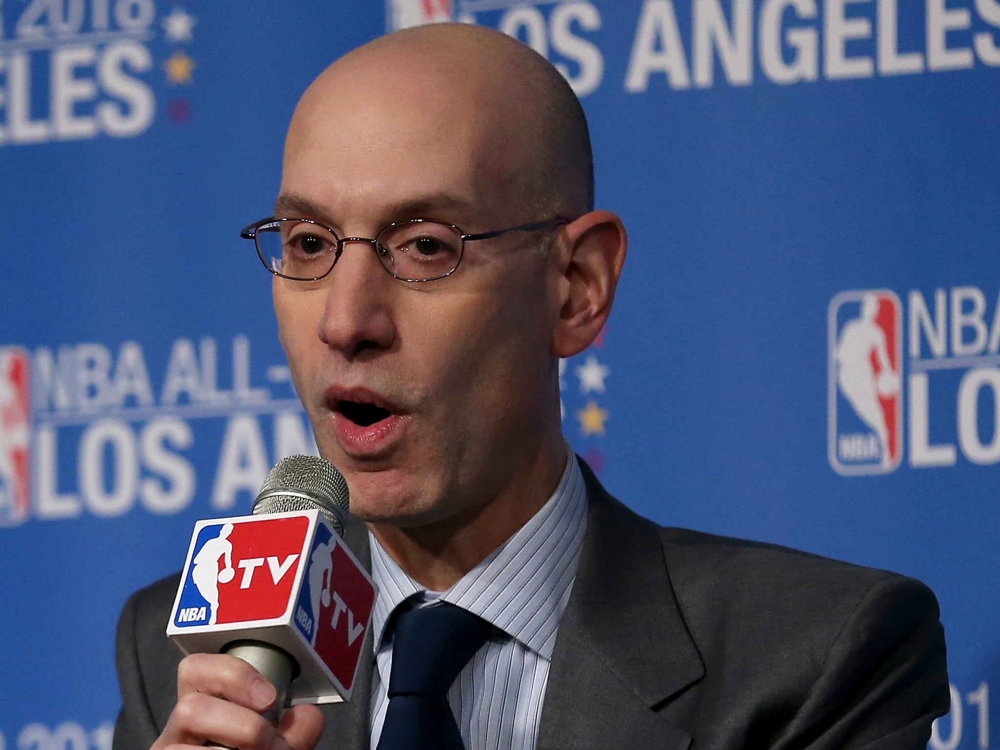 NBA commissioner Adam Silver