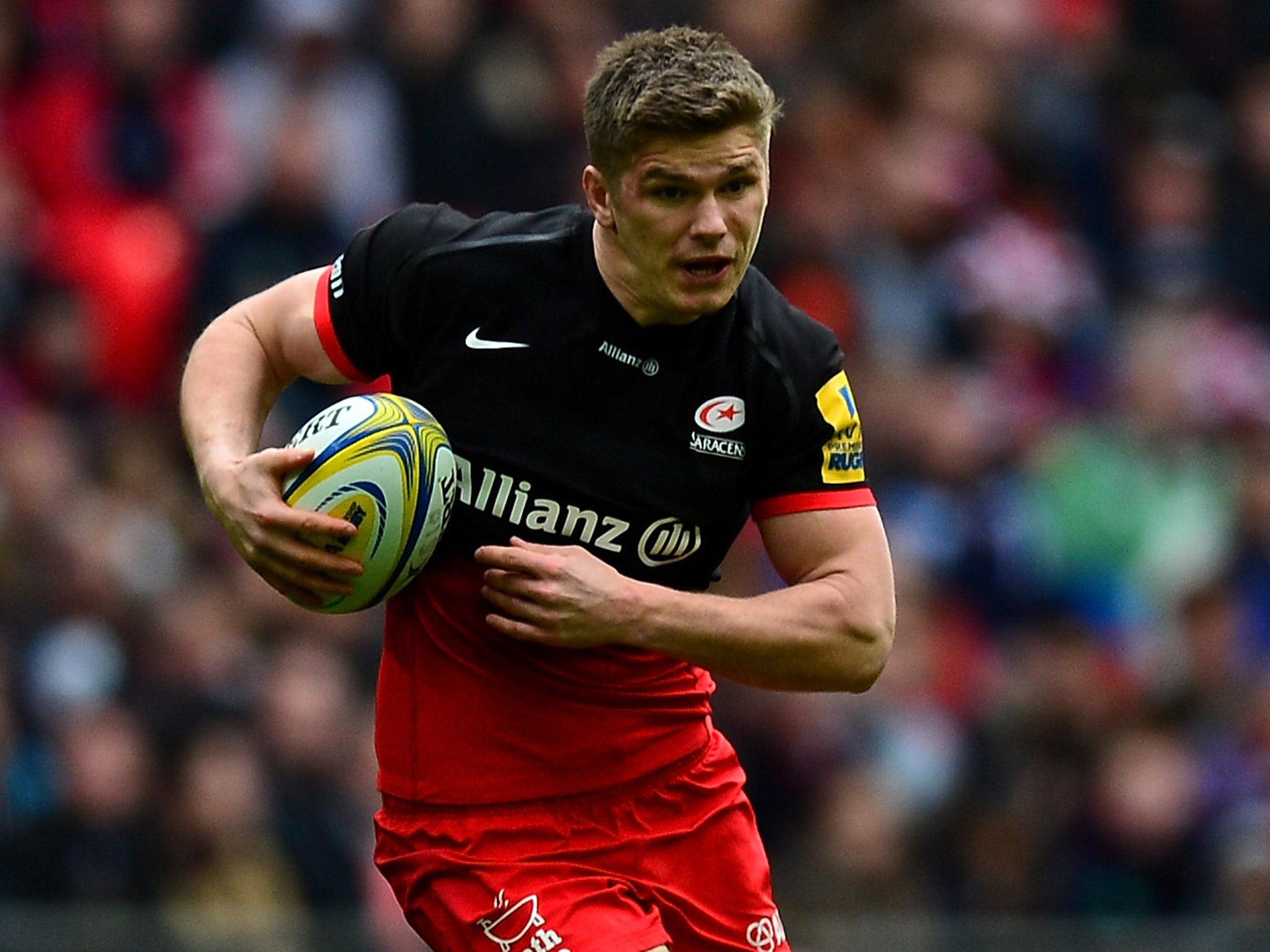 Owen Farrell starts at fly-half for Saracens