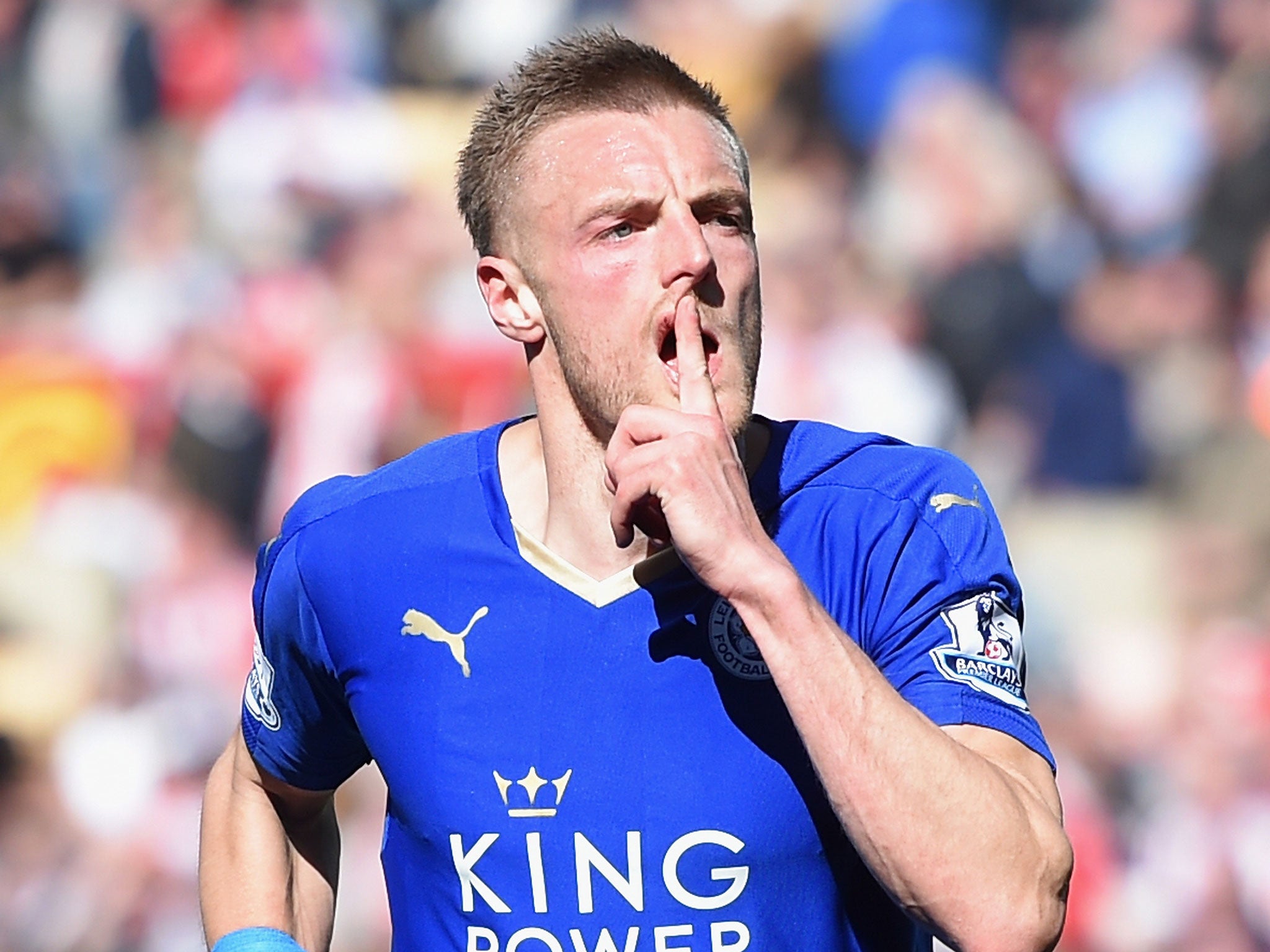 Jamie Vardy will not play at Old Trafford