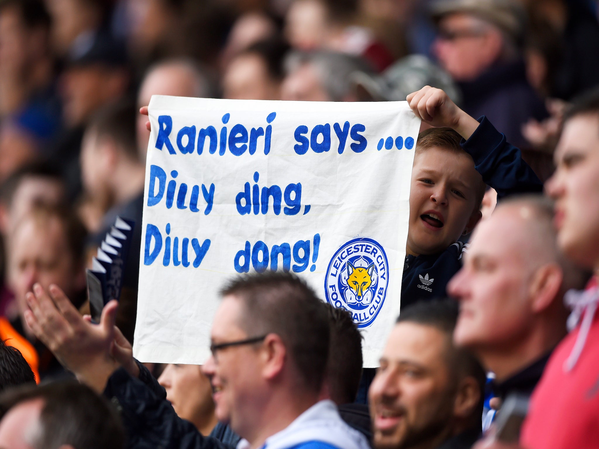 &#13;
Leicester fans bask in the unusual but effective Ranieri mantra &#13;