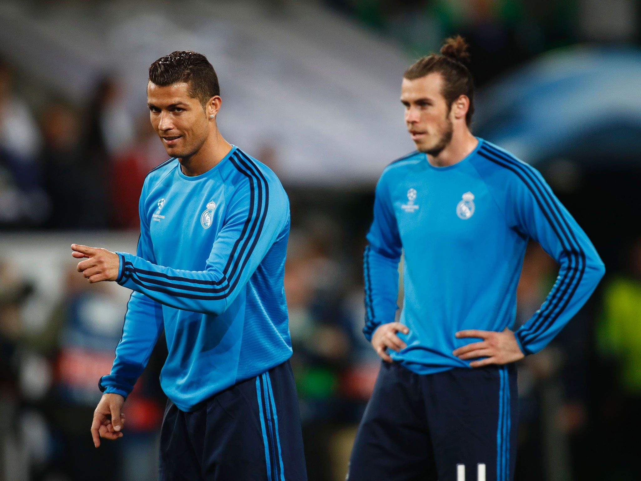 Gareth Bale and Cristiano Ronaldo